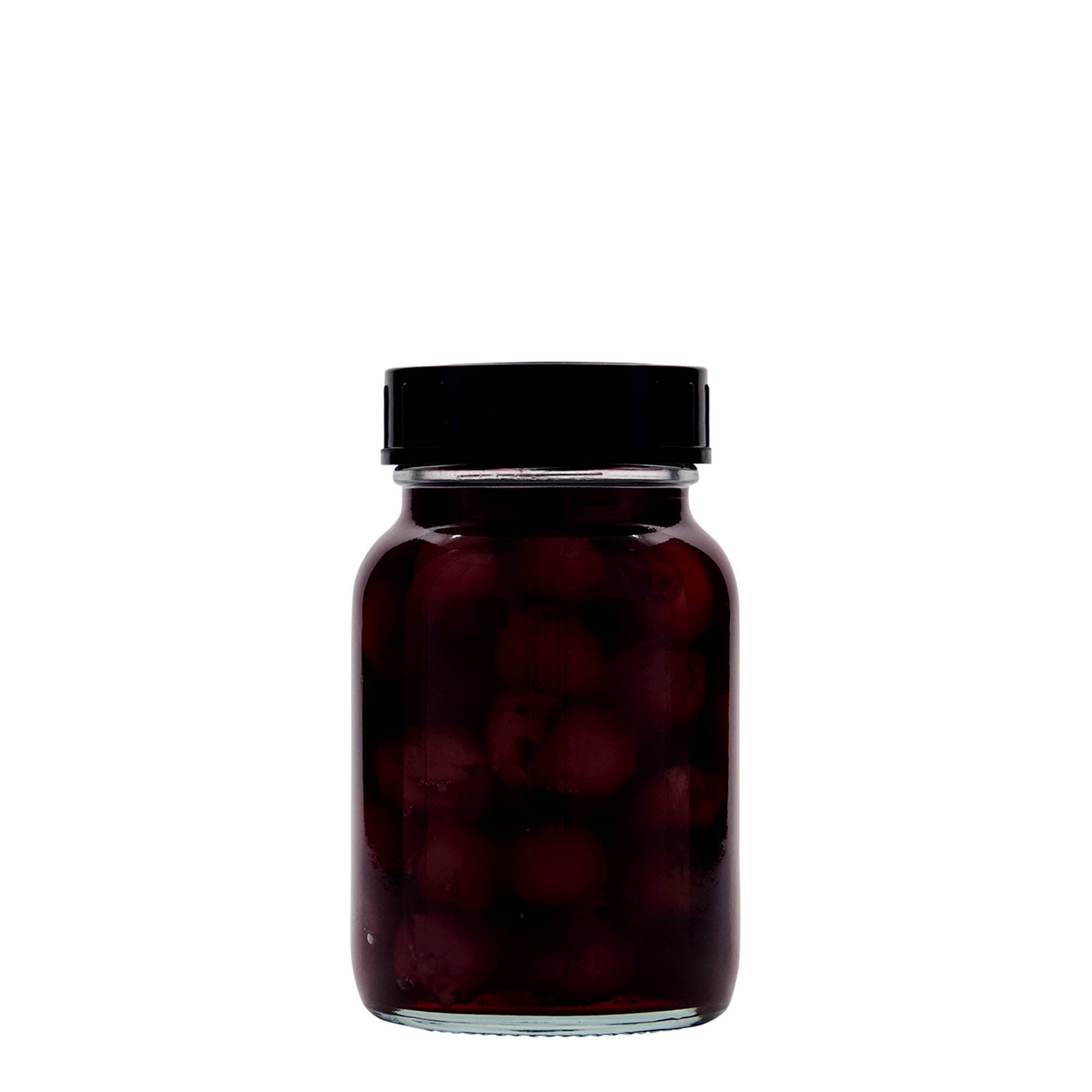 250 ml széles nyakú üveg, nyílás: DIN 55