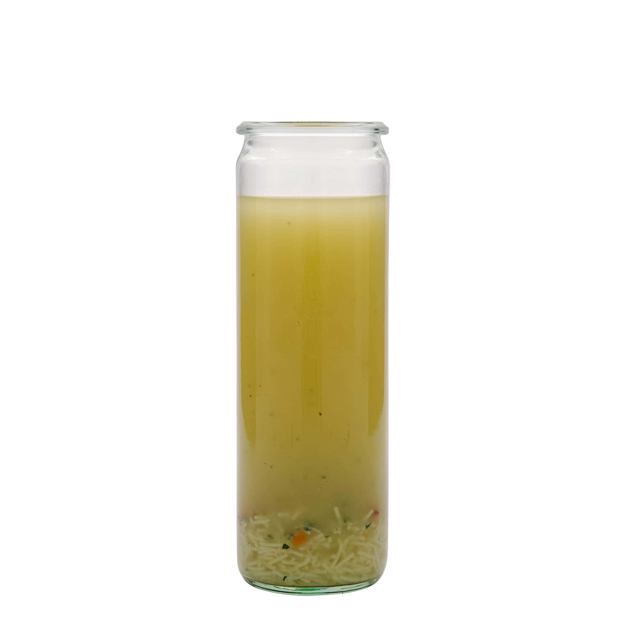 600 ml WECK hengeres üveg, nyílás: kerek peremű