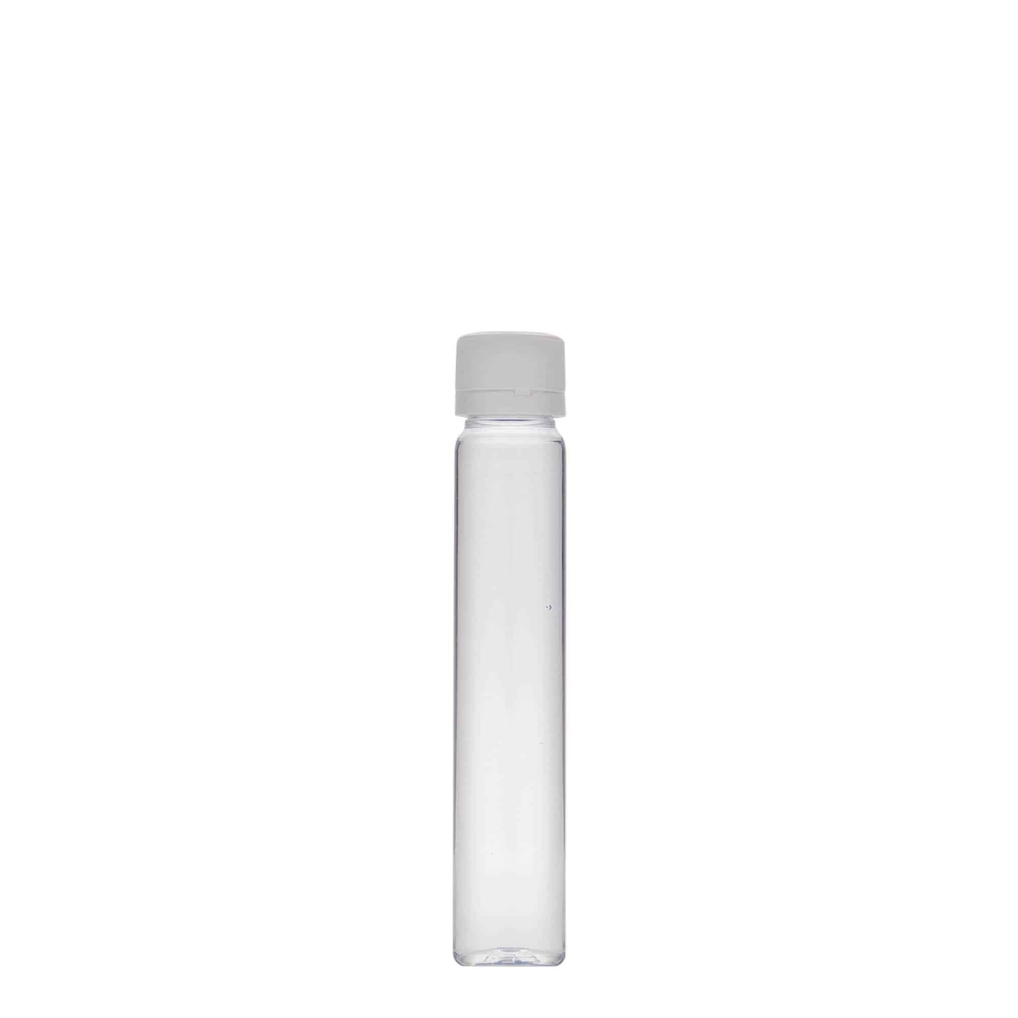 25 ml-es PET-cső, műanyag, szájnyílás: csavaros kupak