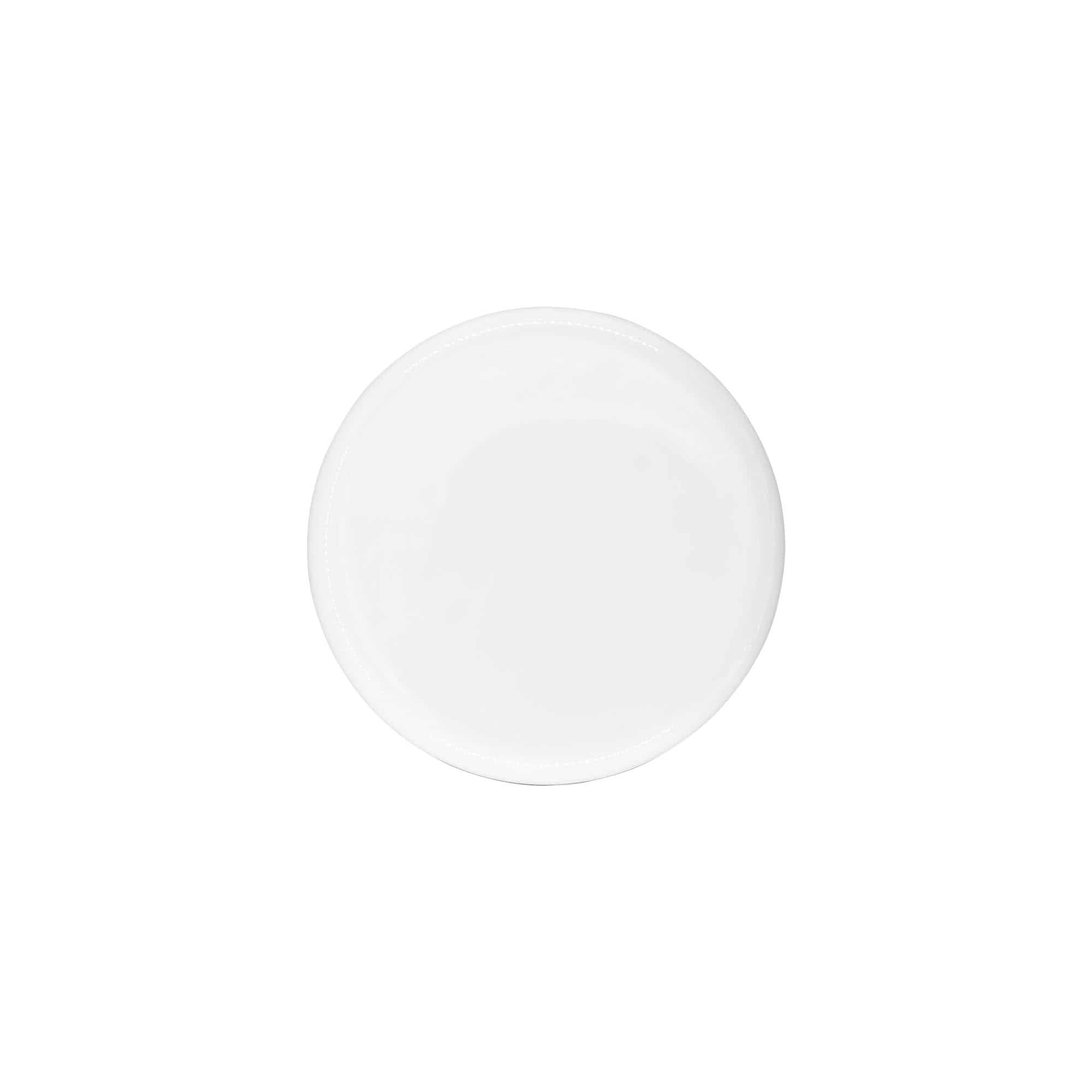 Csavaros fedél 100 ml-es 'Bianca' tégelyhez, PP-műanyag, fehér
