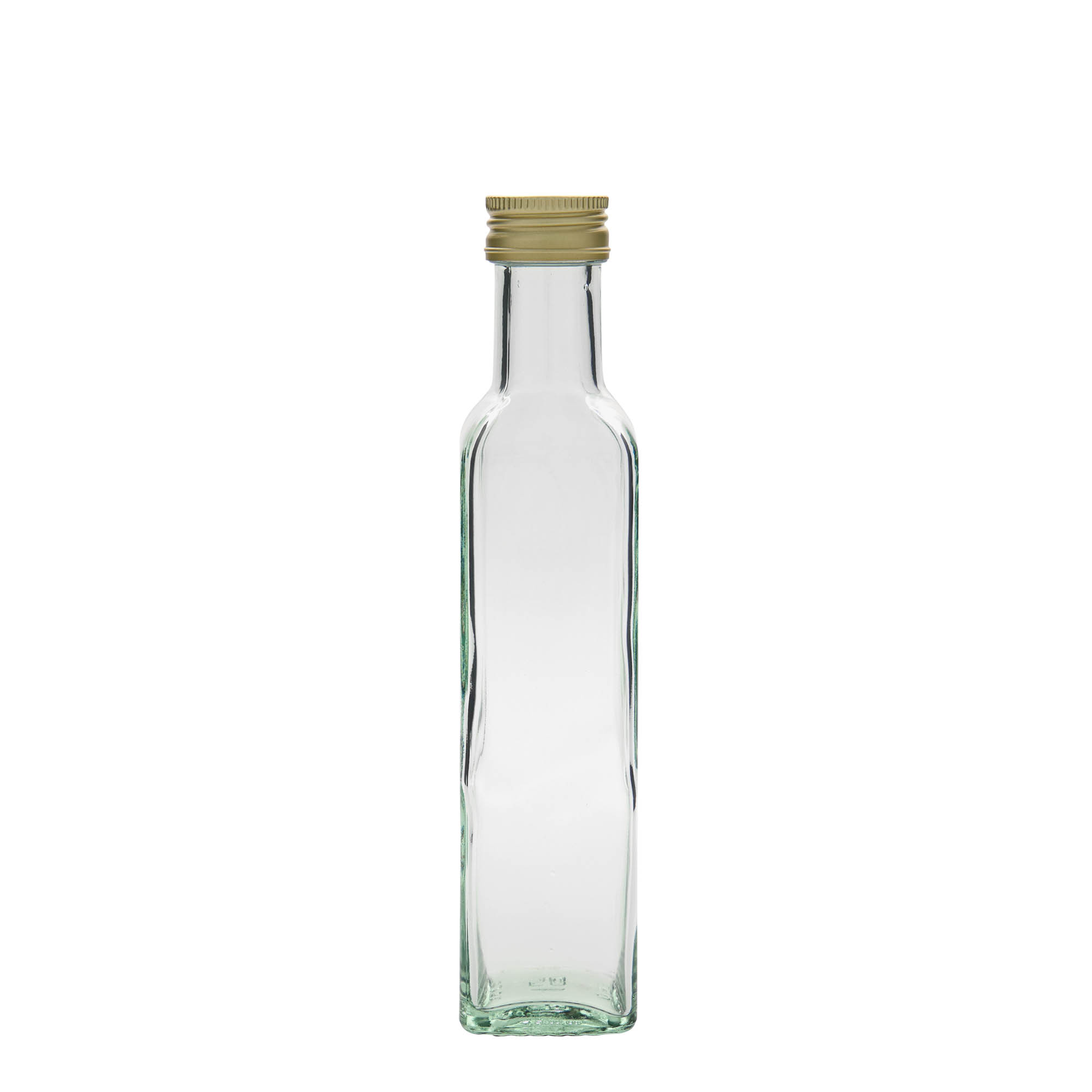 250 ml üvegpalack 'Marasca', négyszögletes, nyílás: PP 31,5 250 ml üvegpalack 'Marasca', négyszögletes, nyílás: PP 31,5