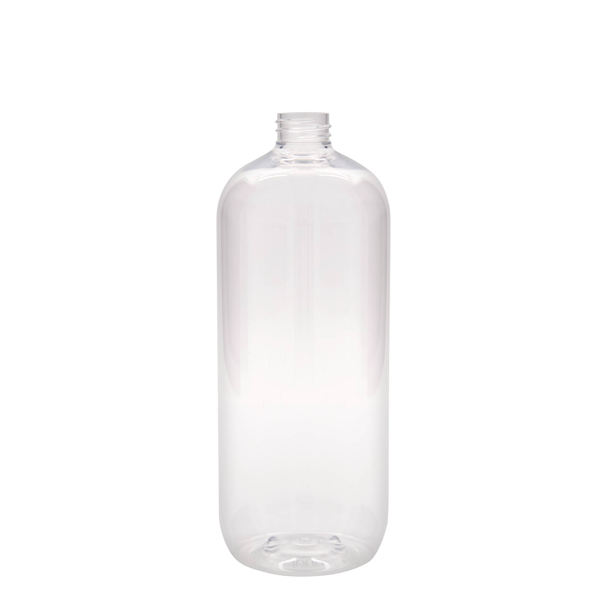 1.000 ml PET-palack 'Boston', műanyag, nyakméret: 28/410