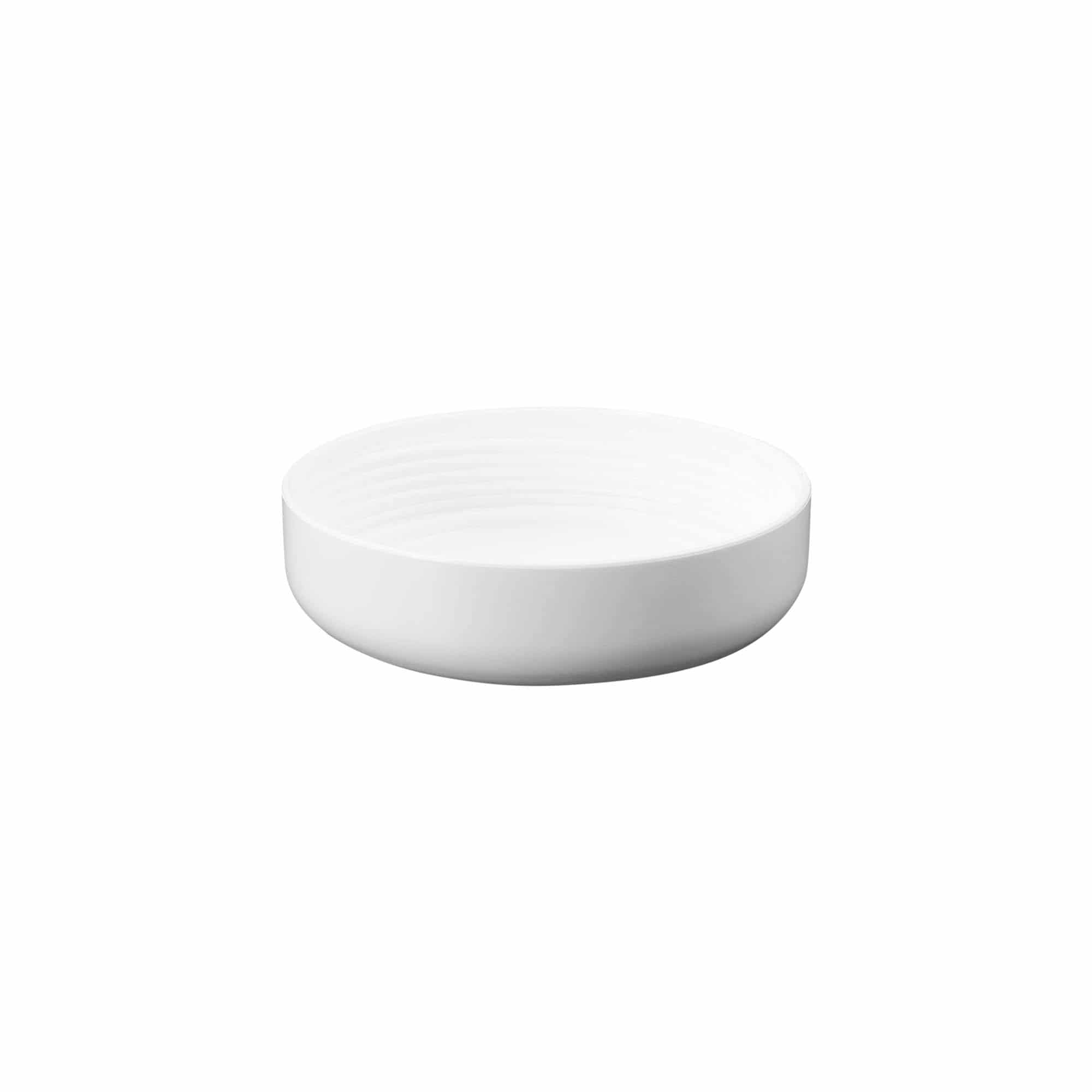 Csavaros fedél 150 ml-es 'Bianca' tégelyhez, PP-műanyag, fehér