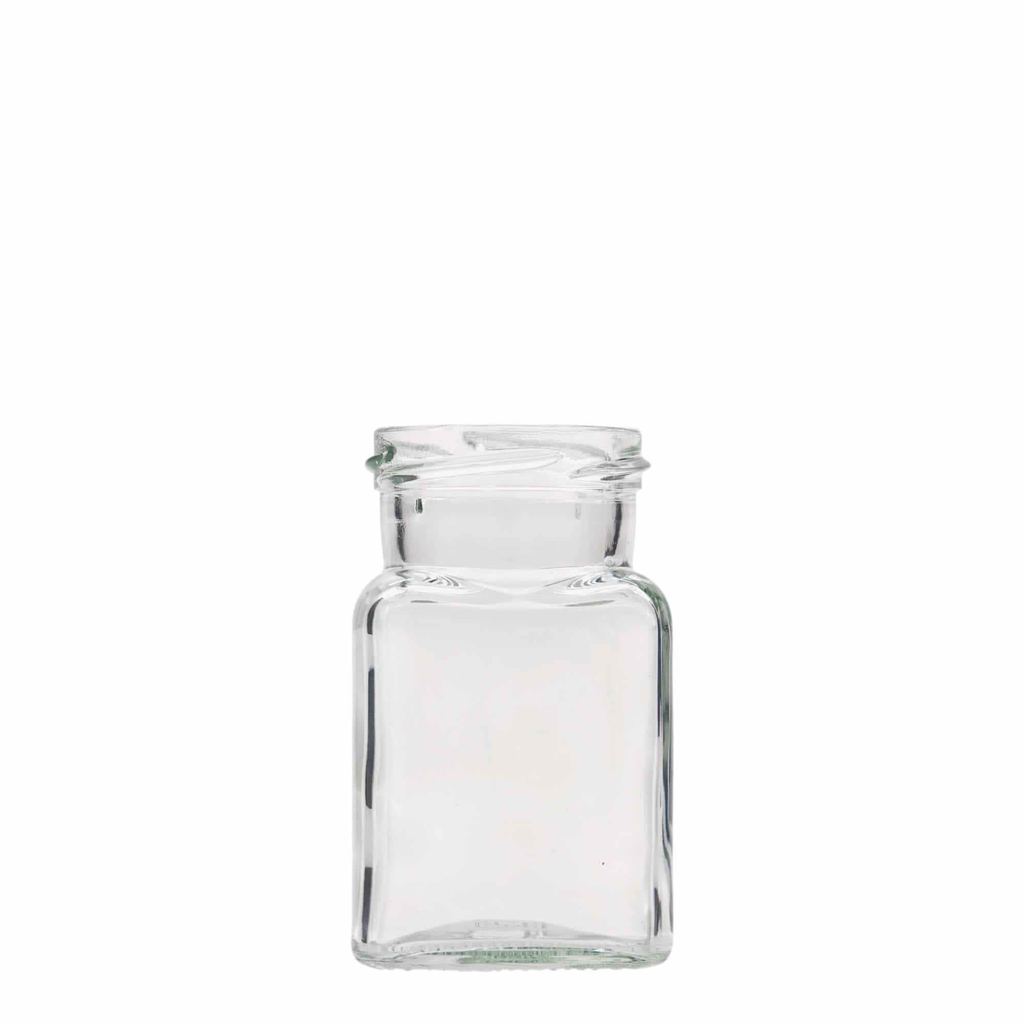150 ml-es négyszögletű üveg, szájnyílás: Twist-Off (TO 53) 150 ml-es négyszögletű üveg, szájnyílás: Twist-Off (TO 53)