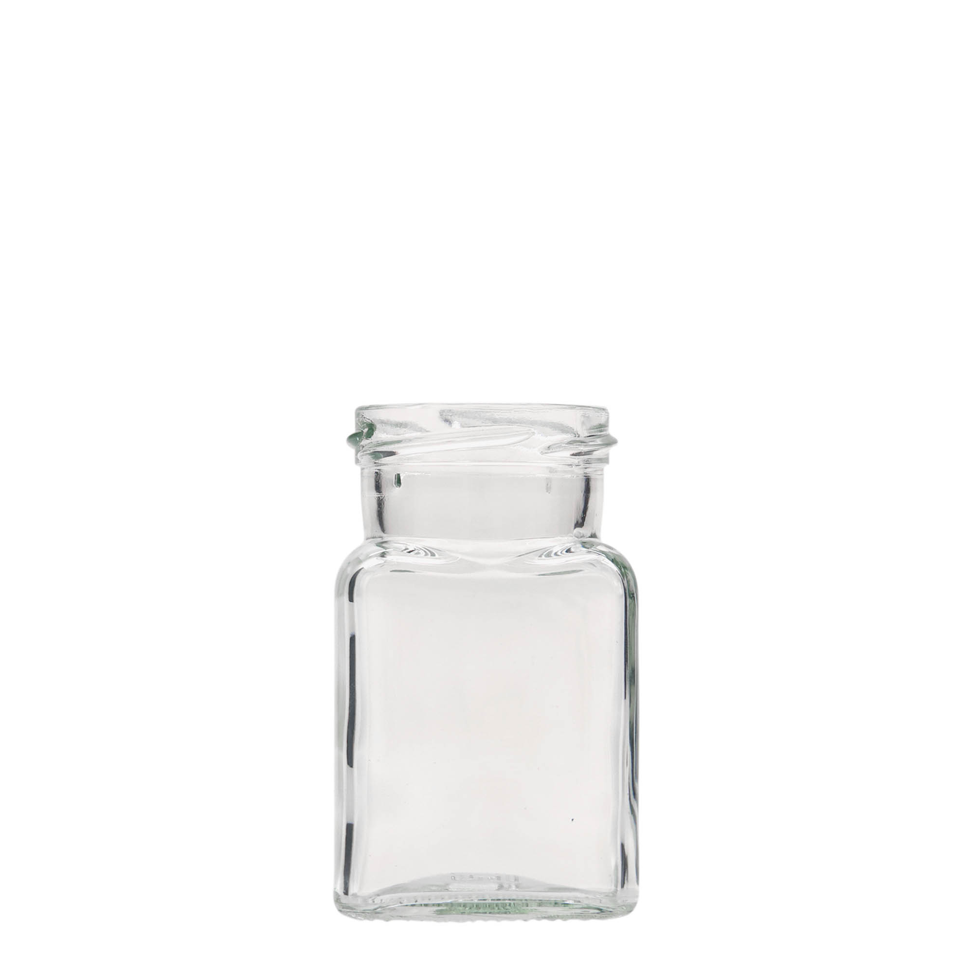 150 ml négyszögletes üveg, nyílás: Twist-Off (TO 53) 150 ml négyszögletes üveg, nyílás: Twist-Off (TO 53)