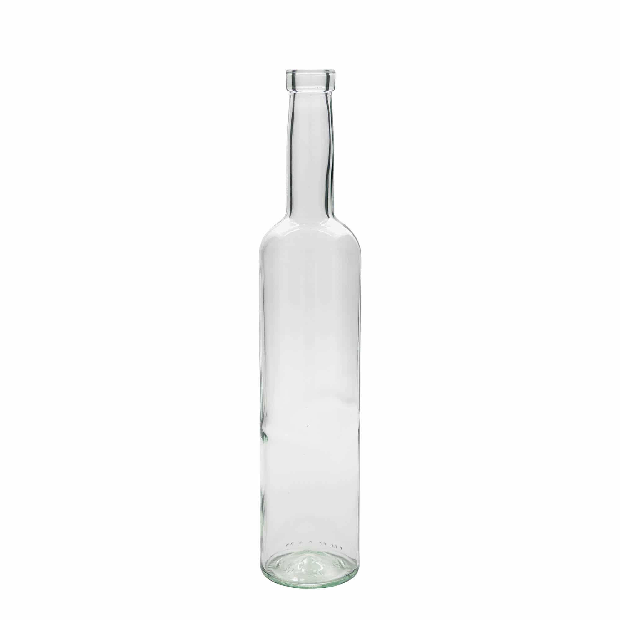 500 ml üvegpalack 'Bordeaux', nyak: parafa
