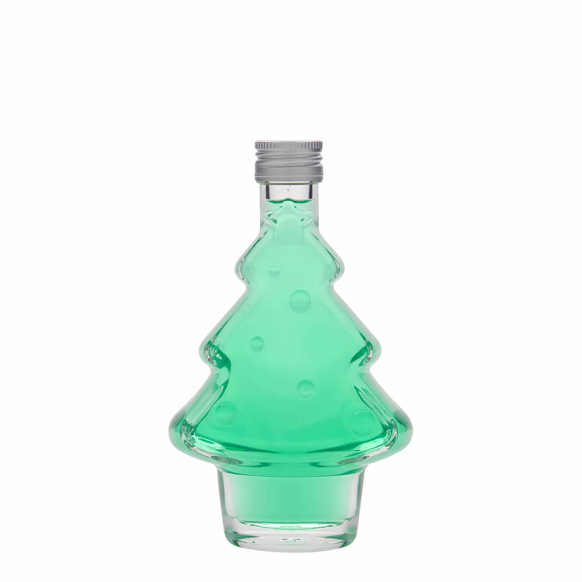 200 ml-es üvegpalack 'Tannenbaum', szájnyílás: PP 28