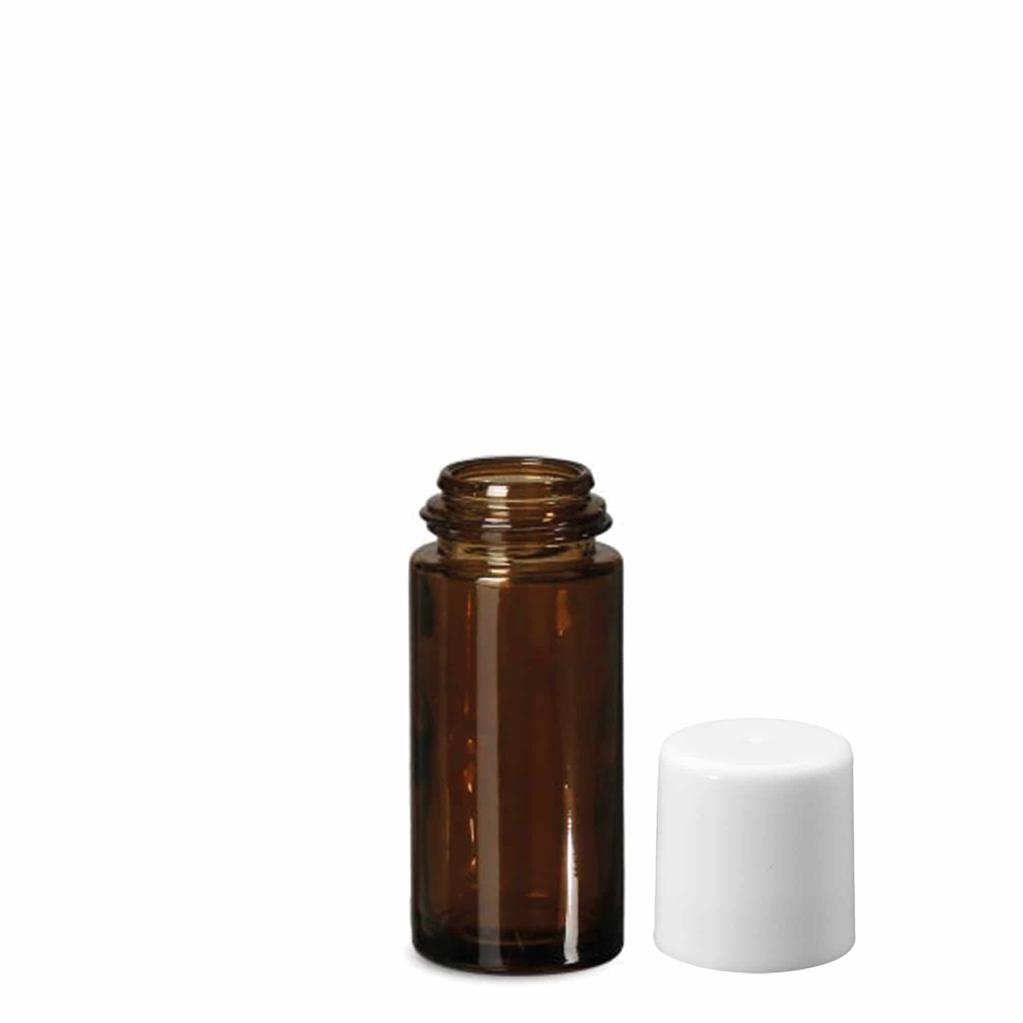 50 ml golyós üveg, barna, nyílás: csavarzár