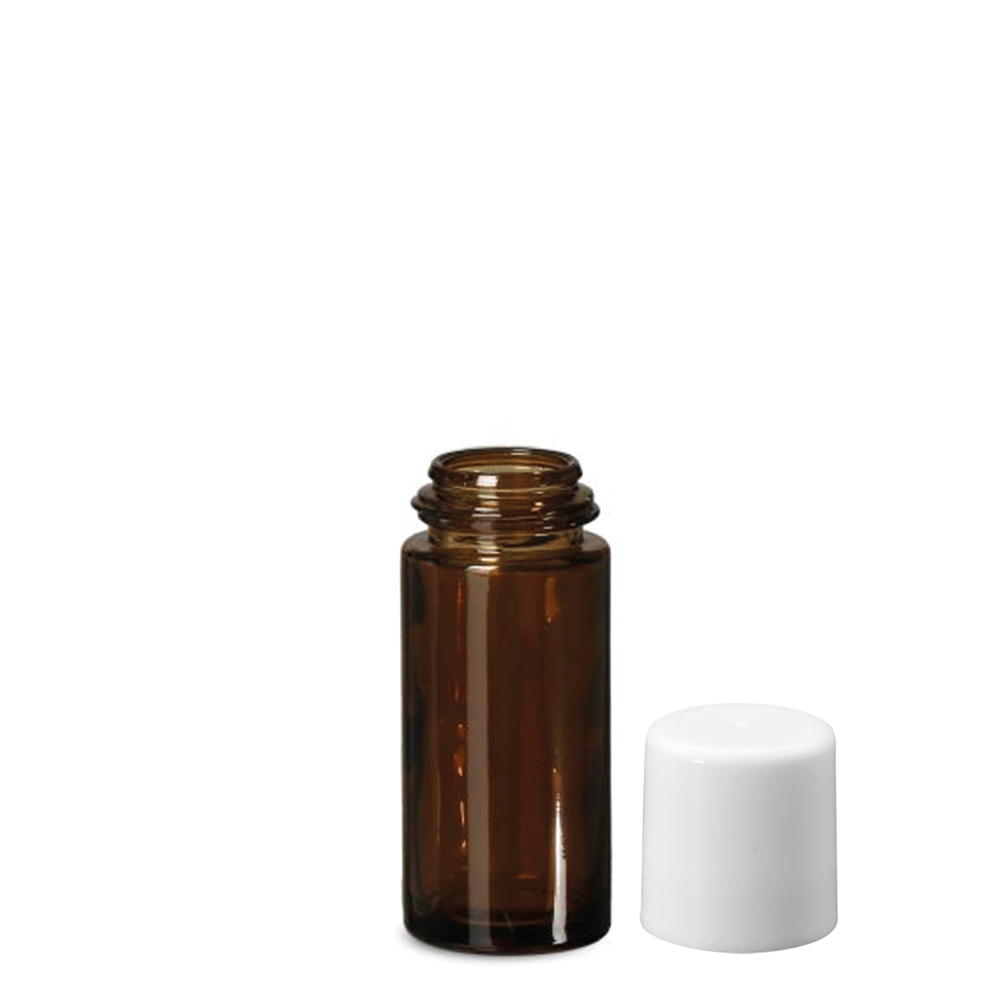 50 ml golyós üveg, barna, nyílás: csavarzár