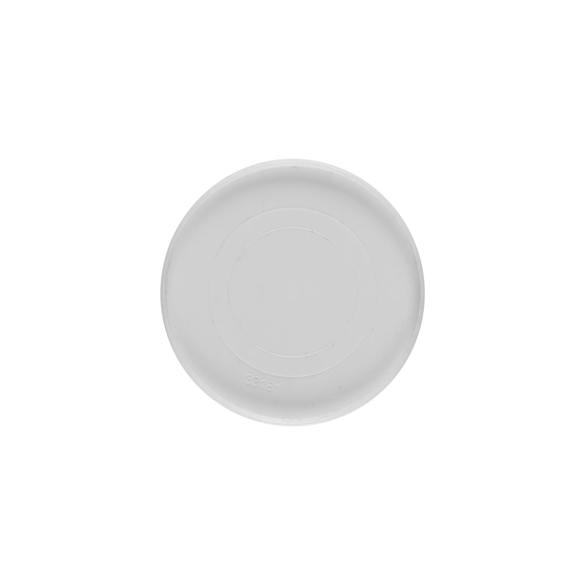 Fedőlap 30 ml-es 'Bianca' számára, PP műanyag, fehér Fedőlap 30 ml-es 'Bianca' számára, PP műanyag, fehér