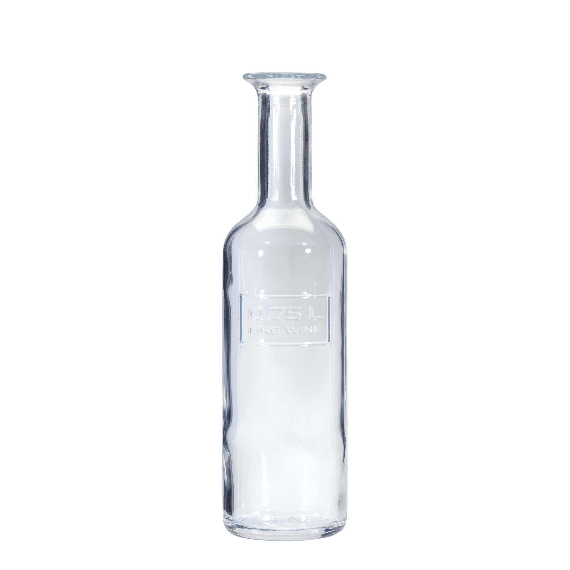 750 ml üveges palack 'Optima Fine Wine', nyak: parafa 750 ml üveges palack 'Optima Fine Wine', nyak: parafa