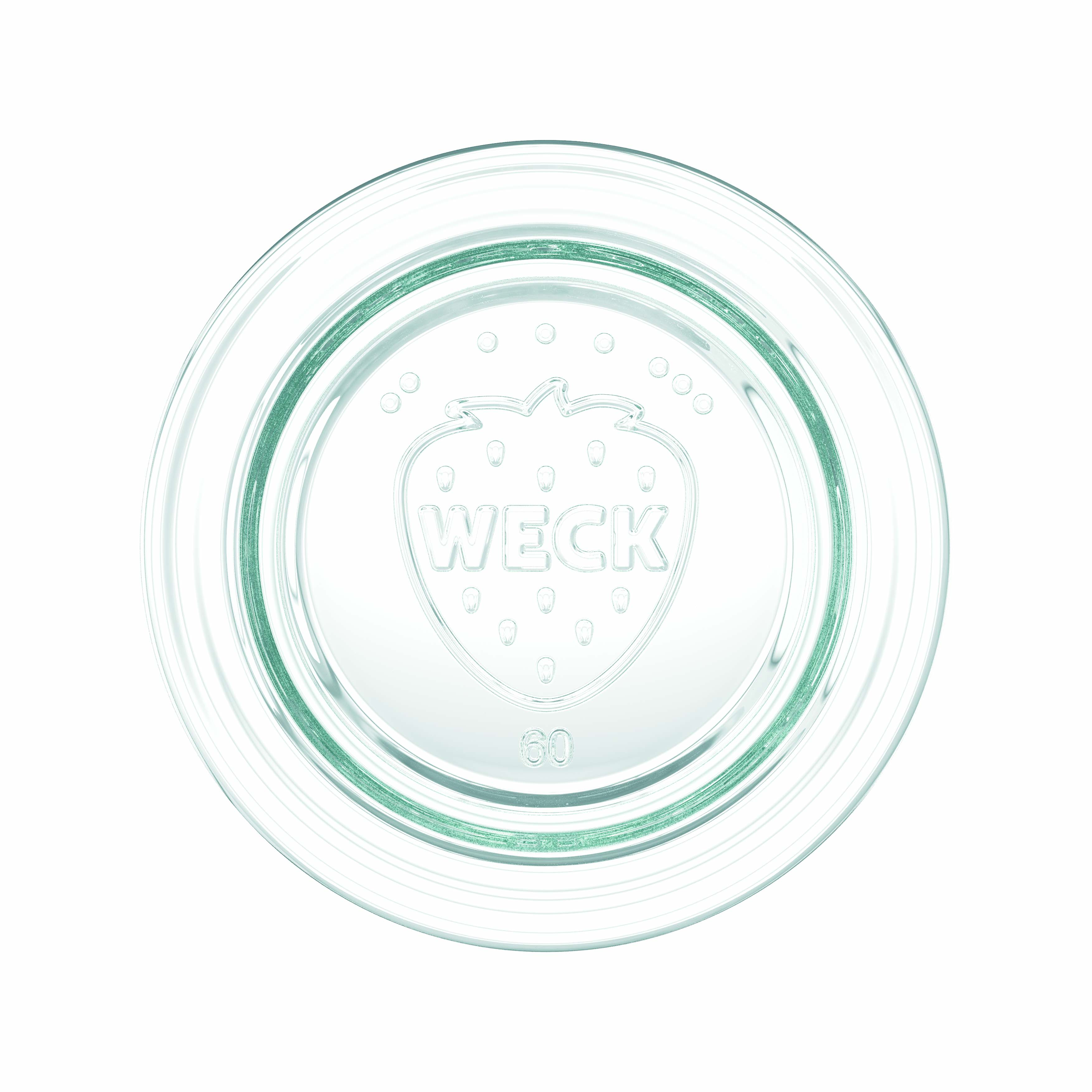 12x 50 ml Felfordítható WECK-üveg üvegfedéllel RR 60