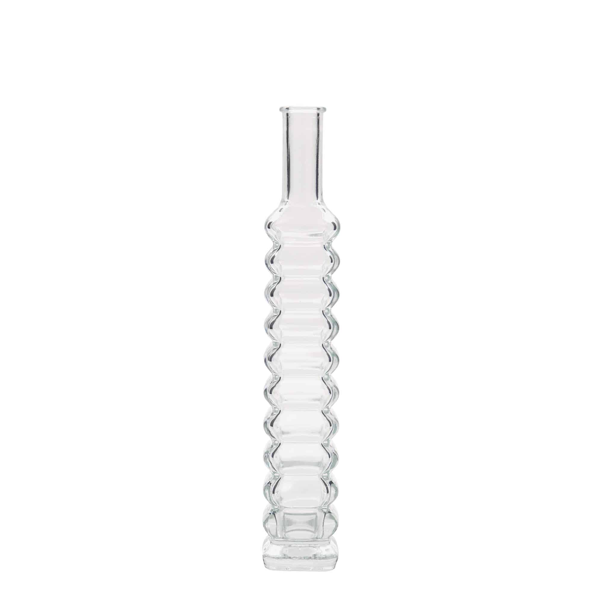 100 ml-es üvegpalack ’Roma', négyzet alakú, szájnyílás: parafadugó 100 ml-es üvegpalack ’Roma', négyzet alakú, szájnyílás: parafadugó