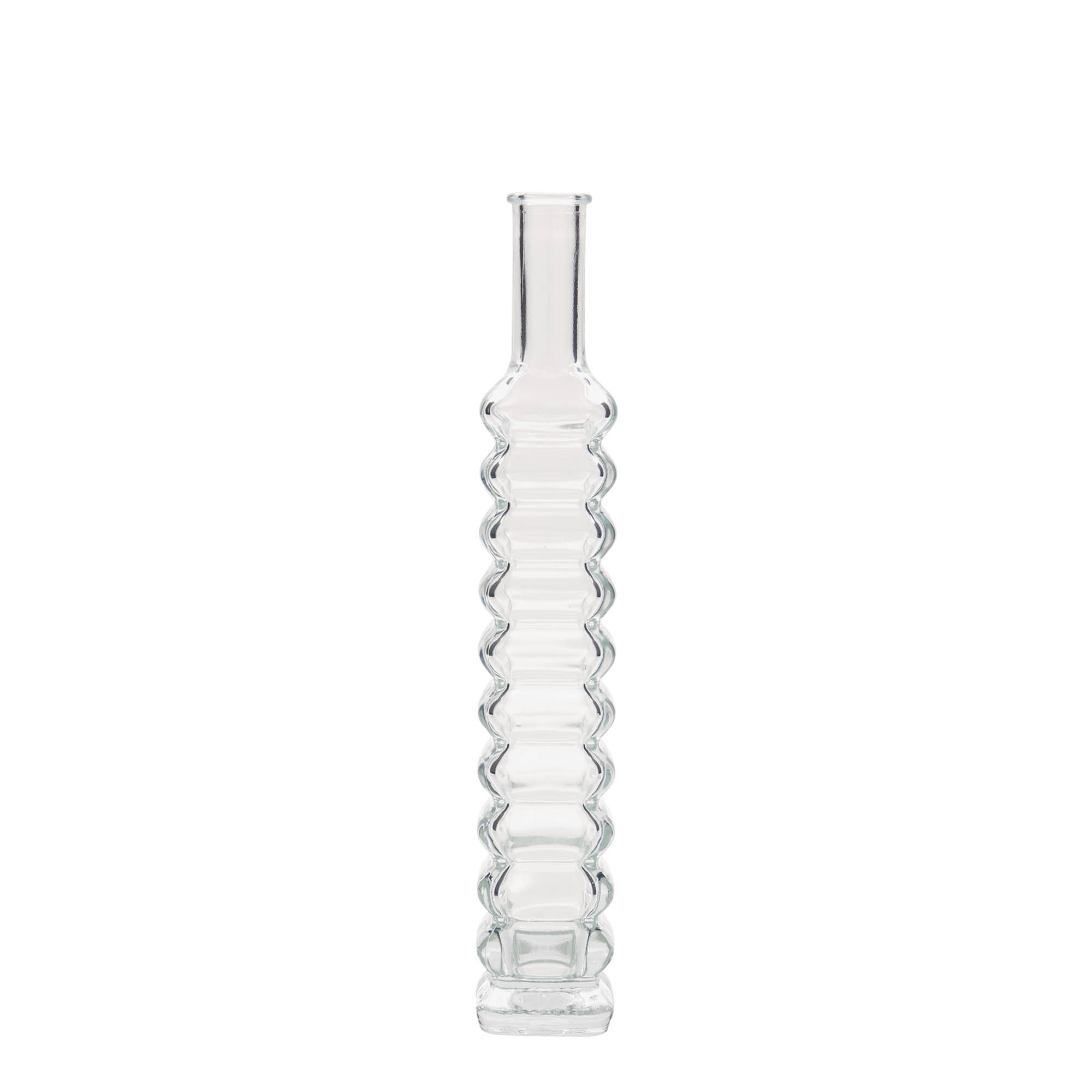 100 ml üveges üveg „Roma”, négyzet alakú, nyílás: parafa
