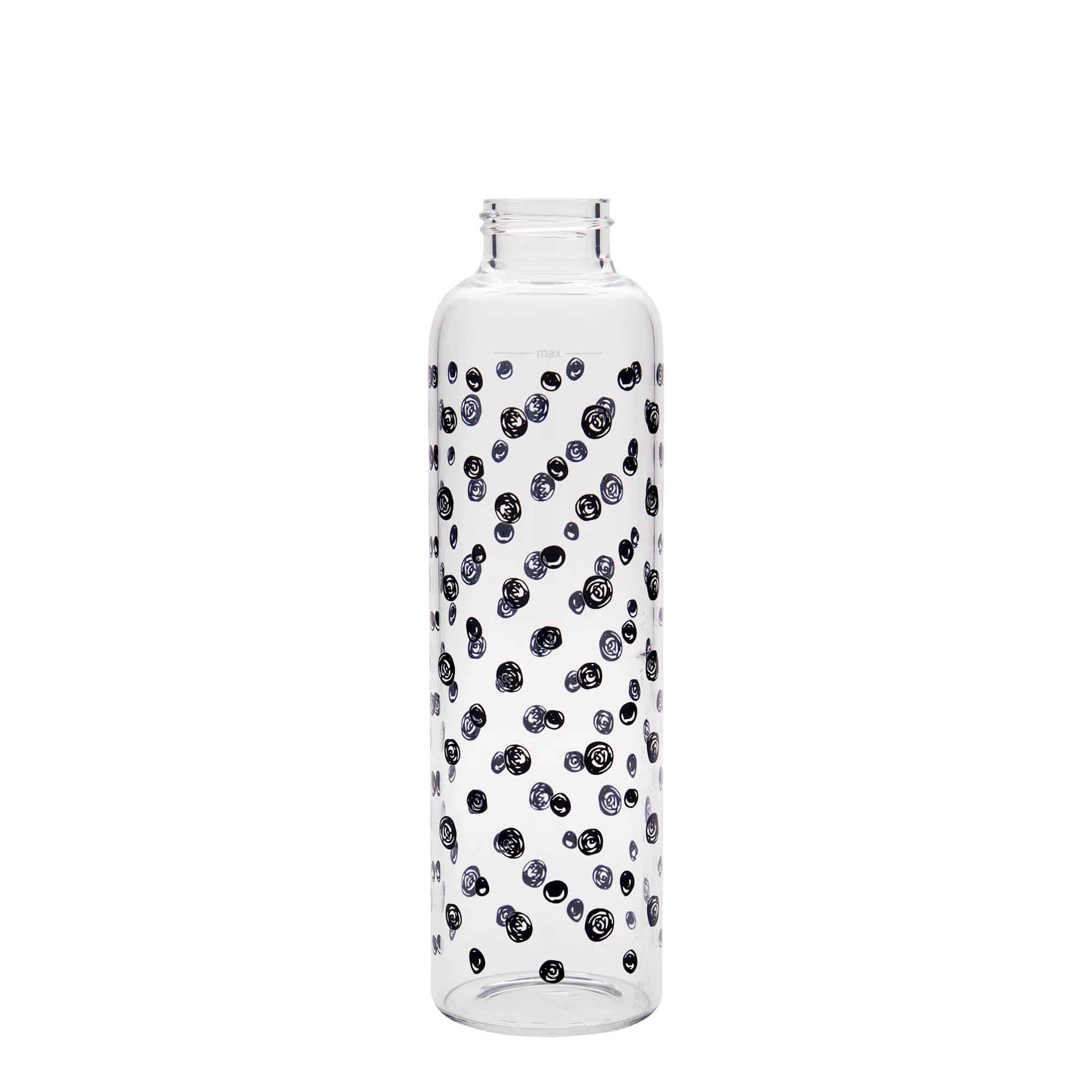 500 ml-es ivópalack, 'Perseus', motívum: Fekete pontok, szájnyílás: csavaros kupak 500 ml-es ivópalack, 'Perseus', motívum: Fekete pontok, szájnyílás: csavaros kupak