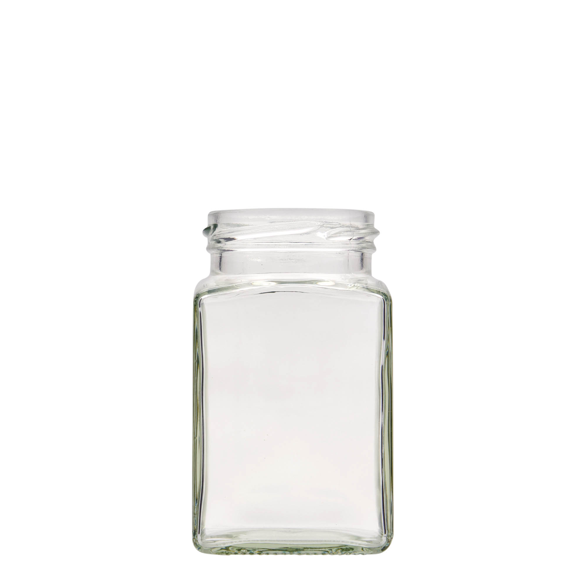 260 ml négyzet alakú üveg, nyílás: csavaros zár (TO 58) 260 ml négyzet alakú üveg, nyílás: csavaros zár (TO 58)