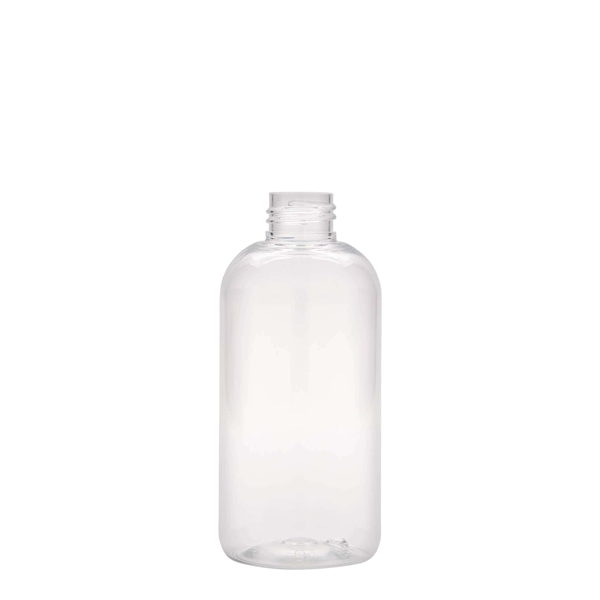 200 ml PET-palack 'Boston', műanyag, nyakméret: 24/410