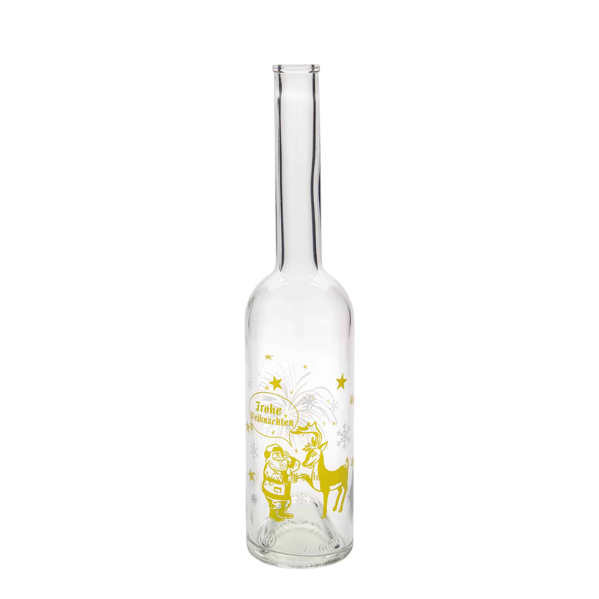 500 ml üvegpalack 'Opera', motívum: Tűzijáték, nyílás: parafa