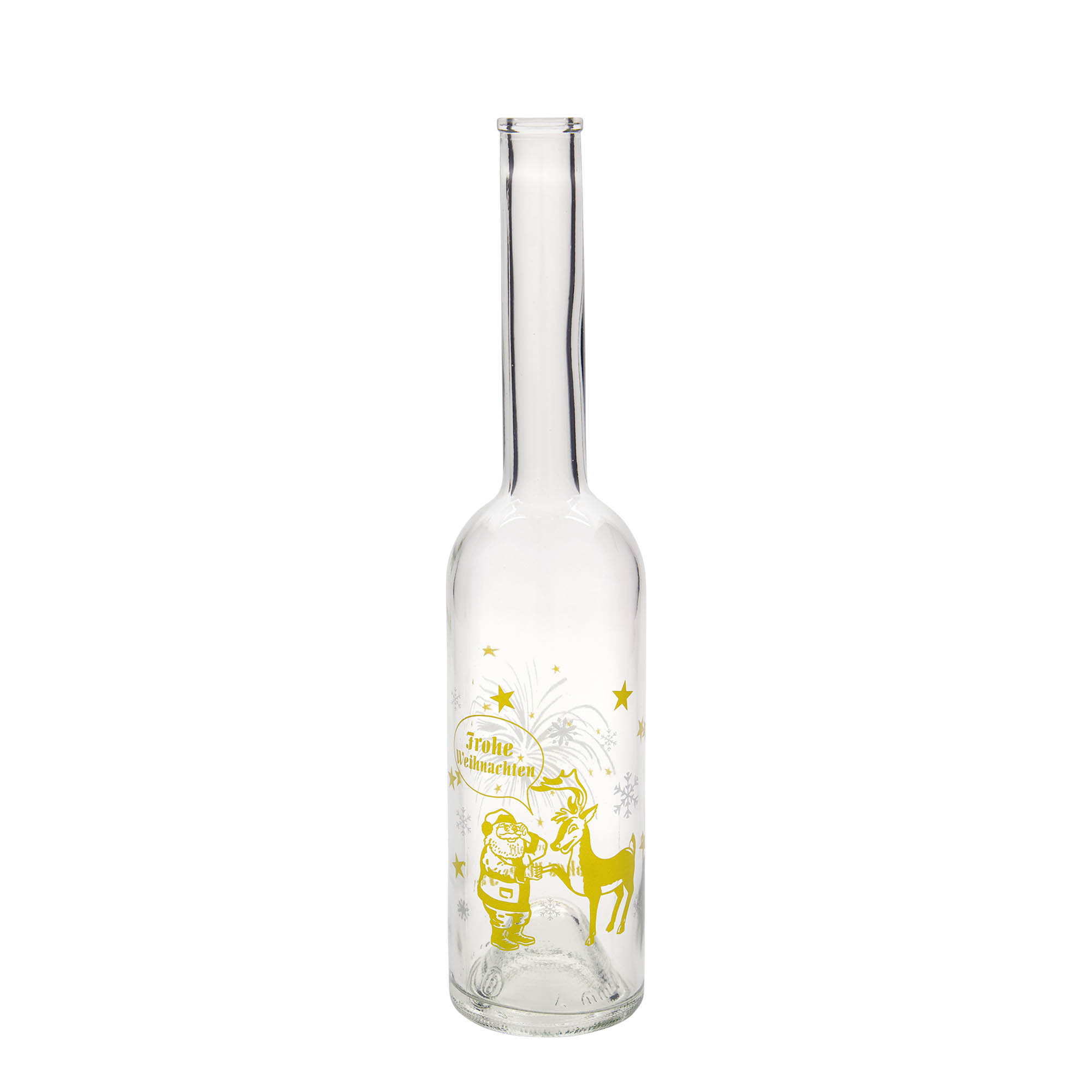 500 ml üvegpalack 'Opera', motívum: Tűzijáték, nyílás: parafa