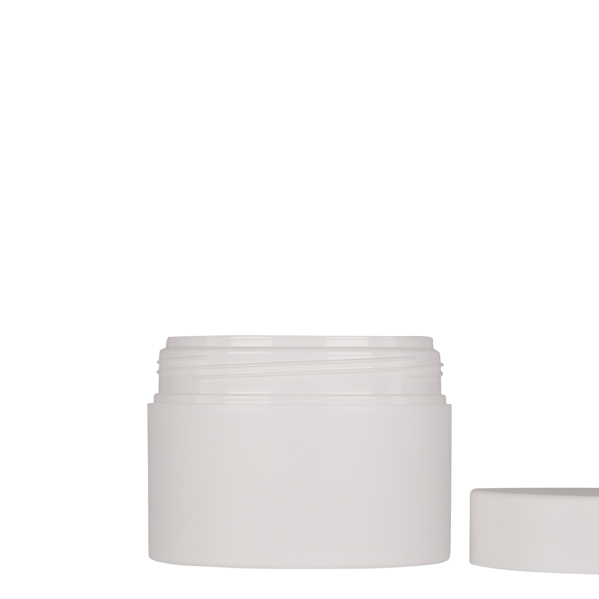 150 ml műanyag doboz 'Antonella', PP, fehér, nyílás: csavarzár