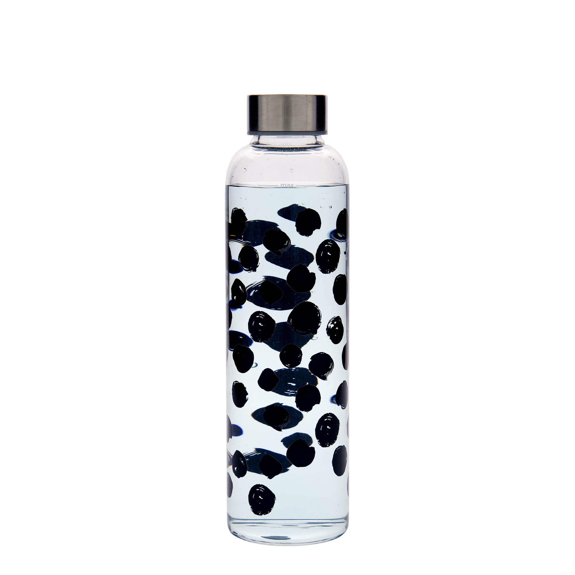 500 ml ivópalack 'Perseus - Fekete pontok', nyílás: csavarzár
