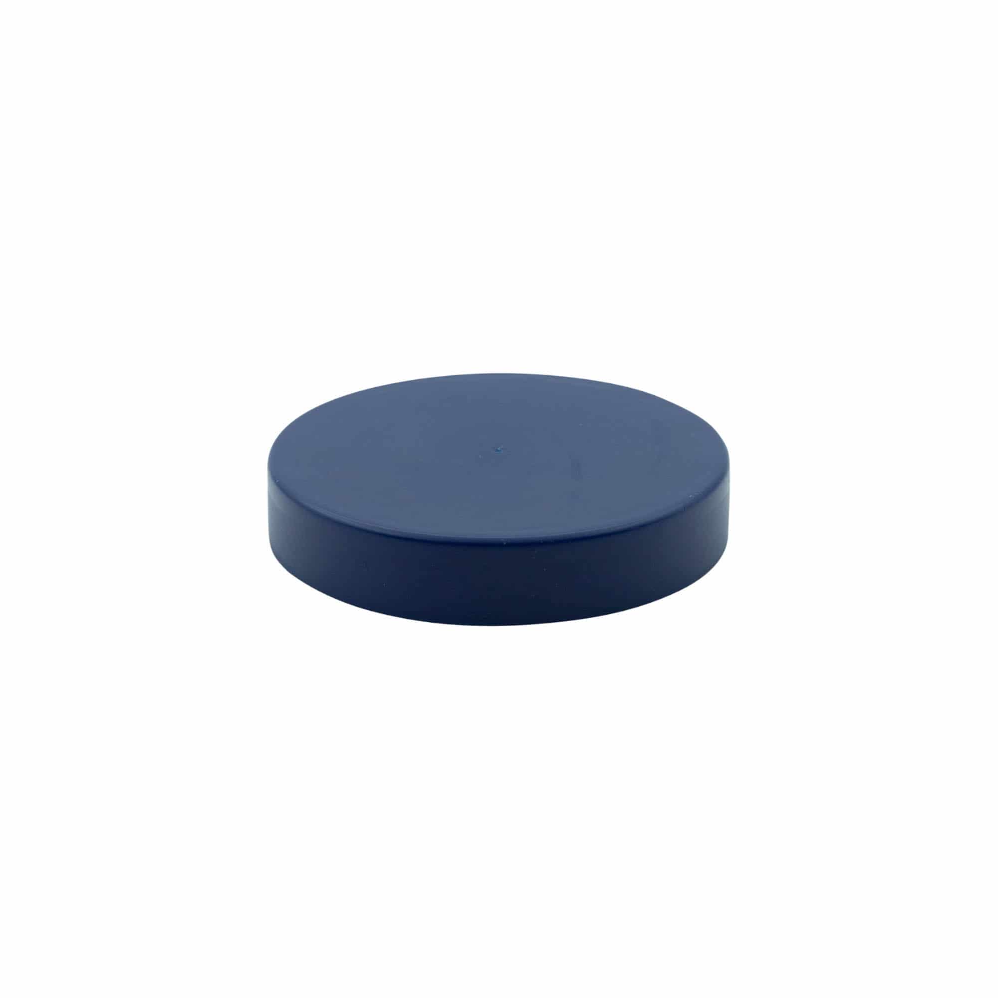 Fedő standard kerámiaedényhez, HDPE műanyag, kék