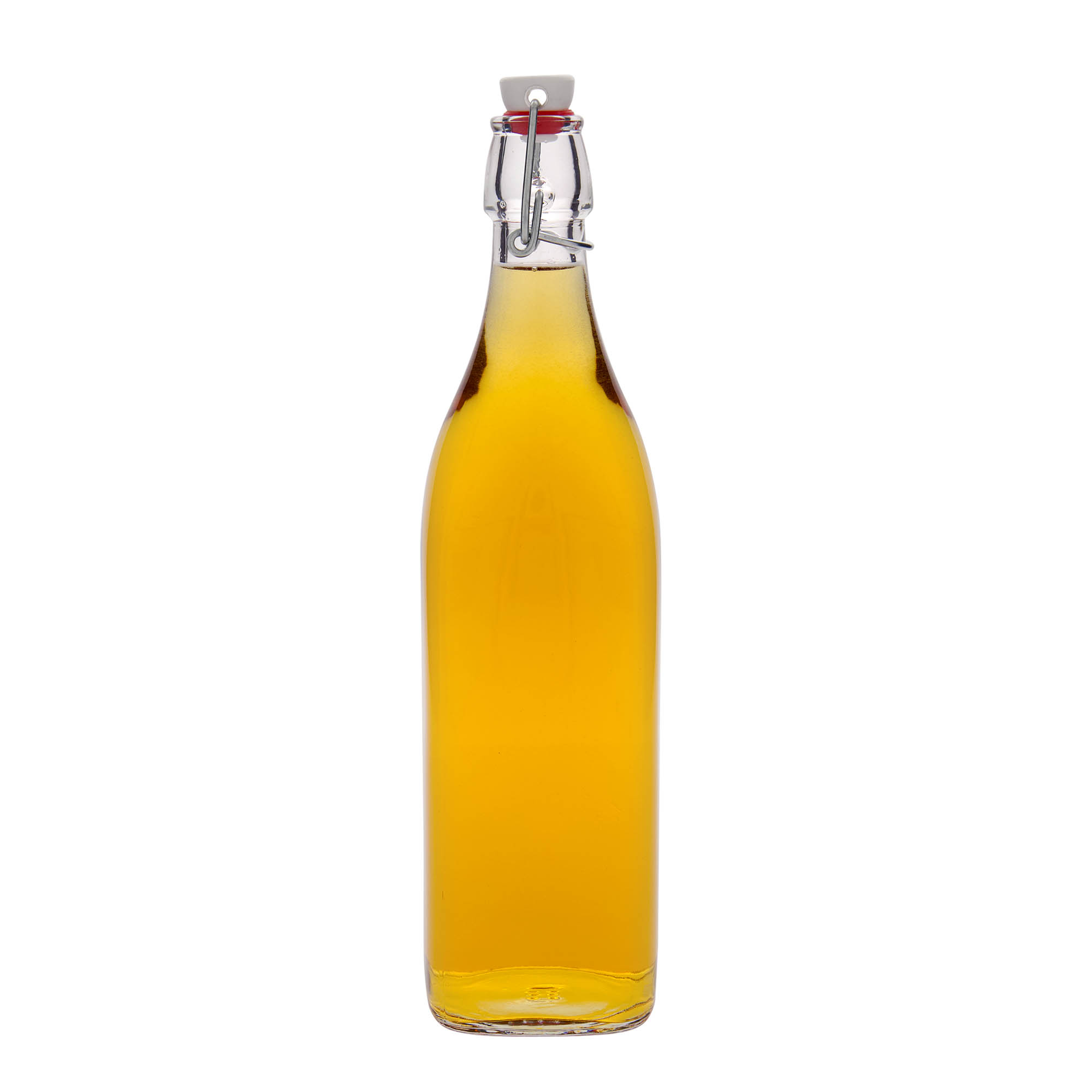 1.000 ml üvegpalack 'Swing, négyzet alakú, nyílás: patentzár' 1.000 ml üvegpalack 'Swing, négyzet alakú, nyílás: patentzár'