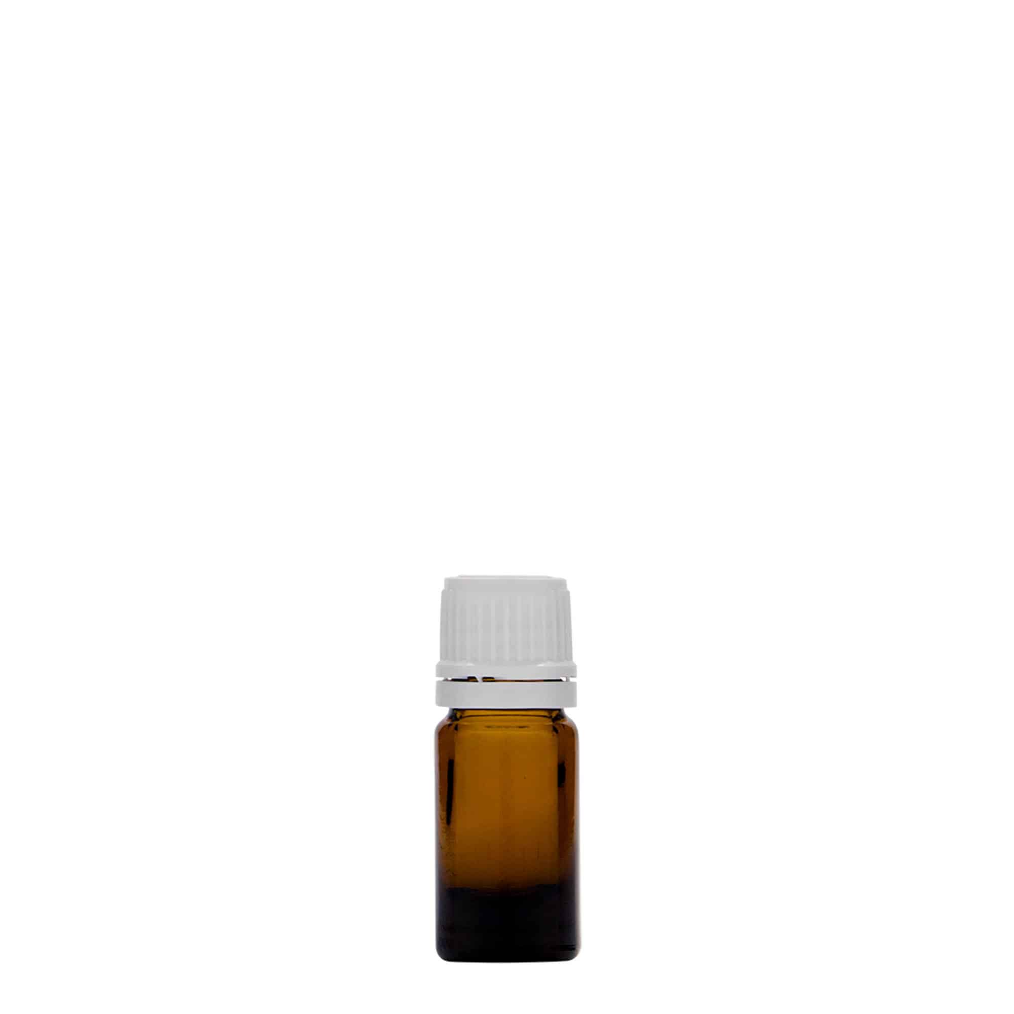 5 ml orvosi üveg, barna, nyílás: DIN 18