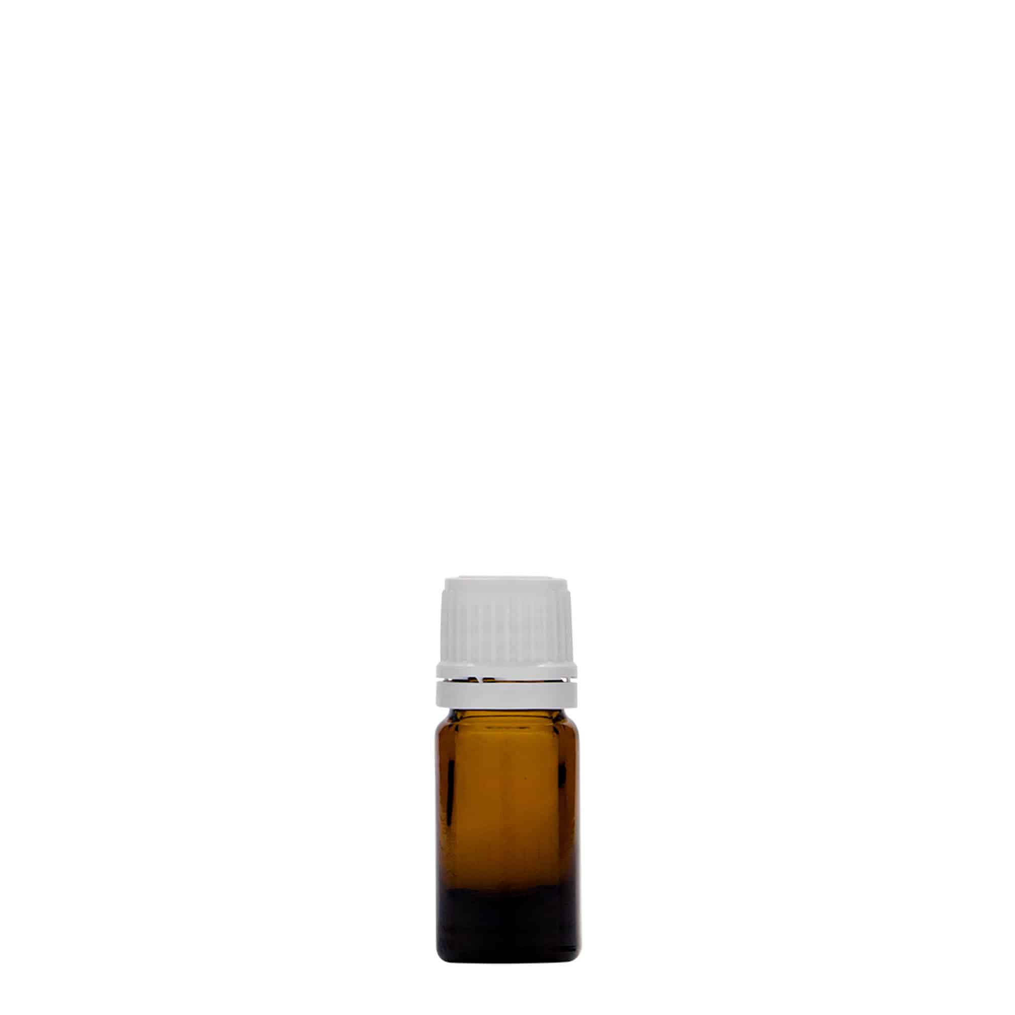 5 ml orvosi üveg, barna, nyílás: DIN 18