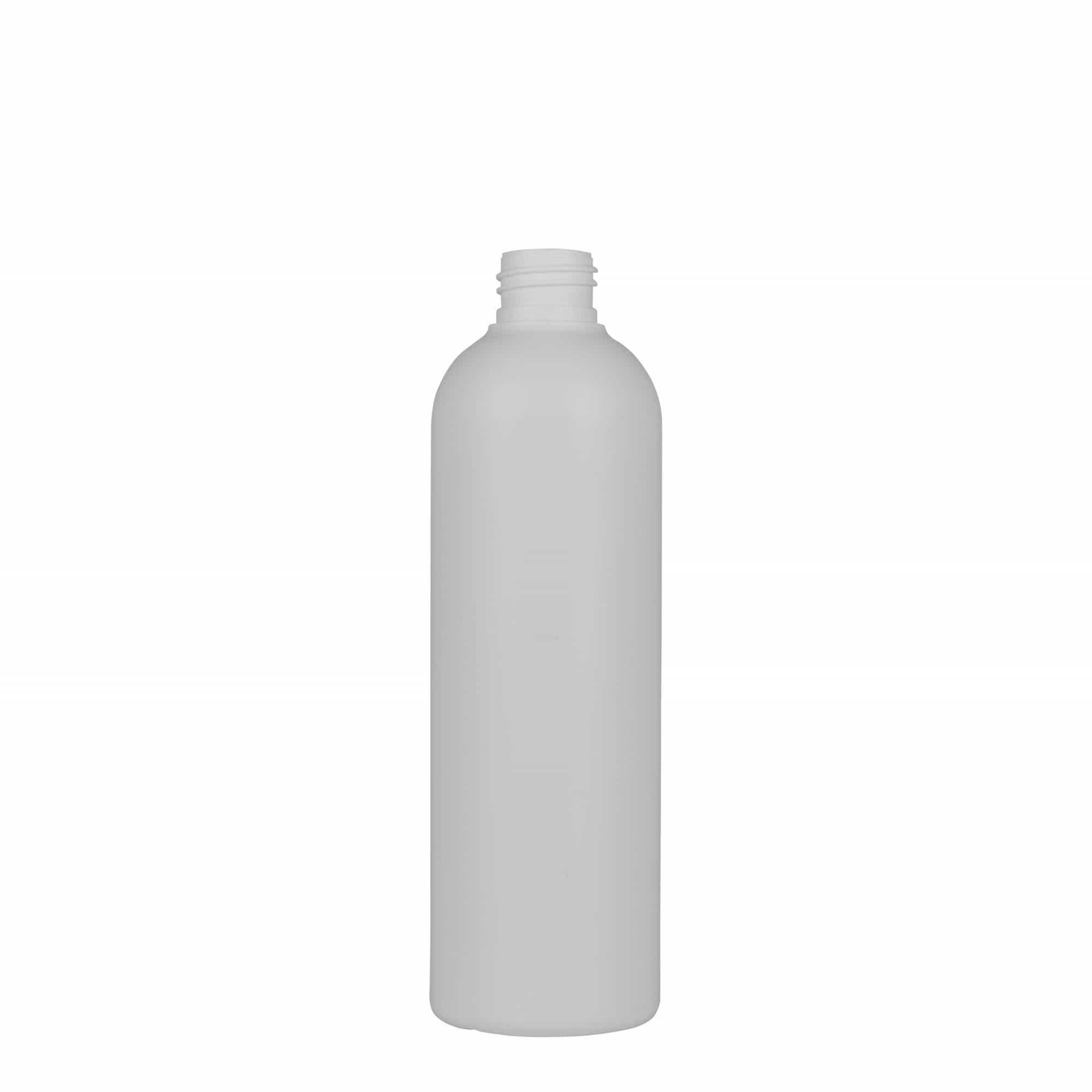 300 ml műanyag palack 'Tuffy', HDPE, fehér, nyakméret: 24/410
