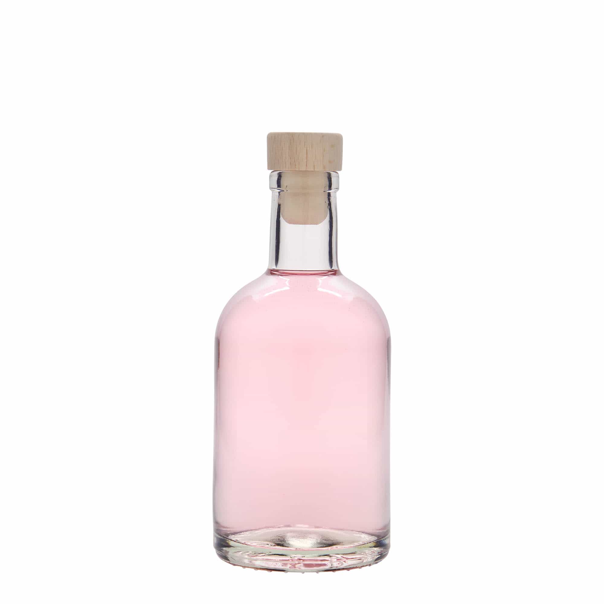 250 ml üvegpalack 'First Class', nyílás: parafa