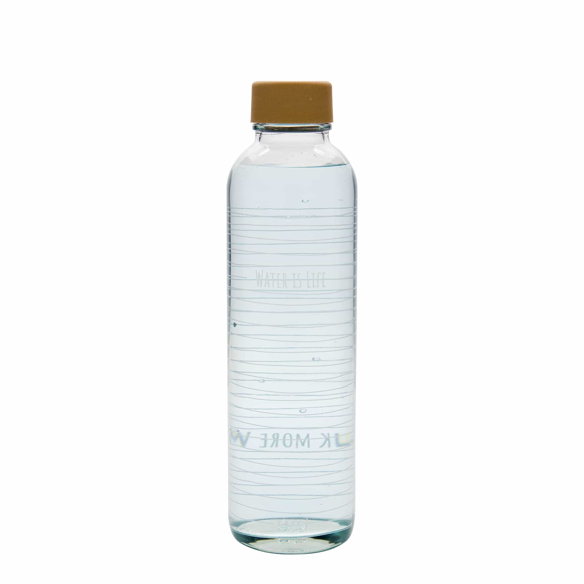 700 ml ivópalack CARRY Bottle 'Water is Life', nyílás: csavarzár