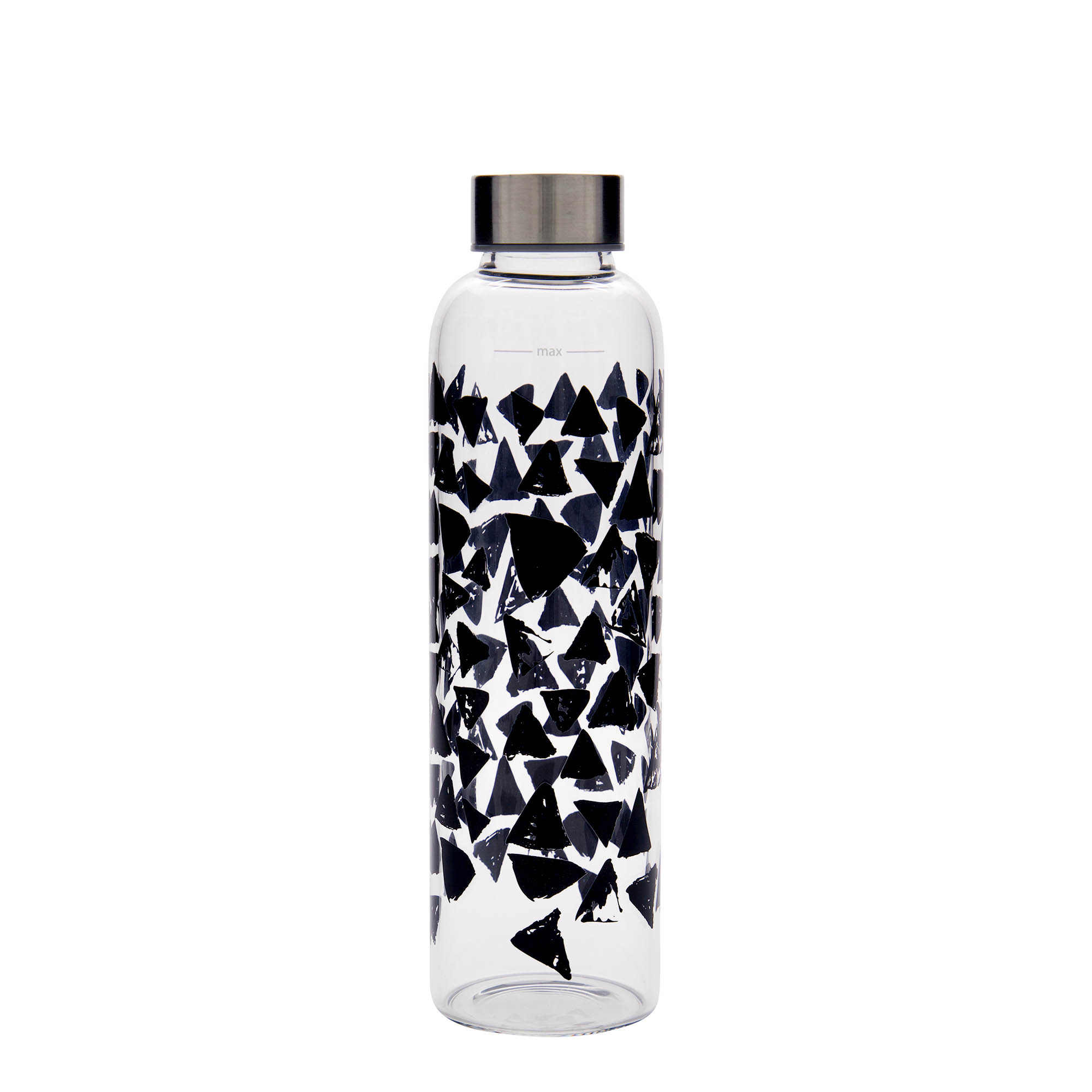 500 ml ivópalack 'Perseus - Fekete háromszögek', nyílás: csavarzár 500 ml ivópalack 'Perseus - Fekete háromszögek', nyílás: csavarzár