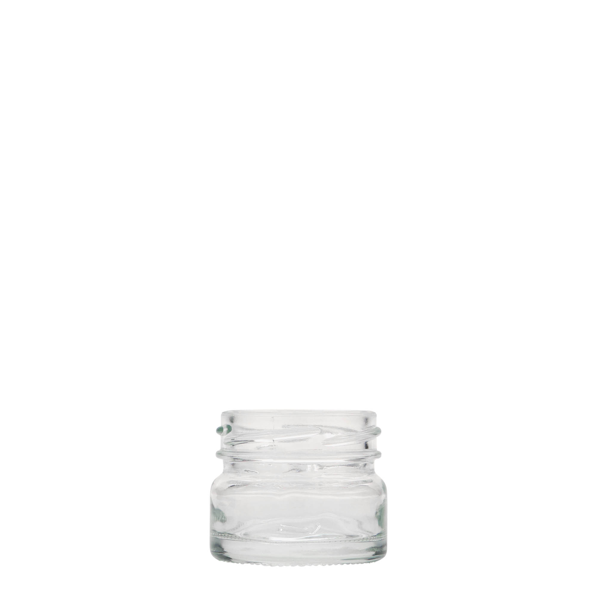 30 ml lapos kerek üveg, nyílás: Twist-Off (TO 43)
