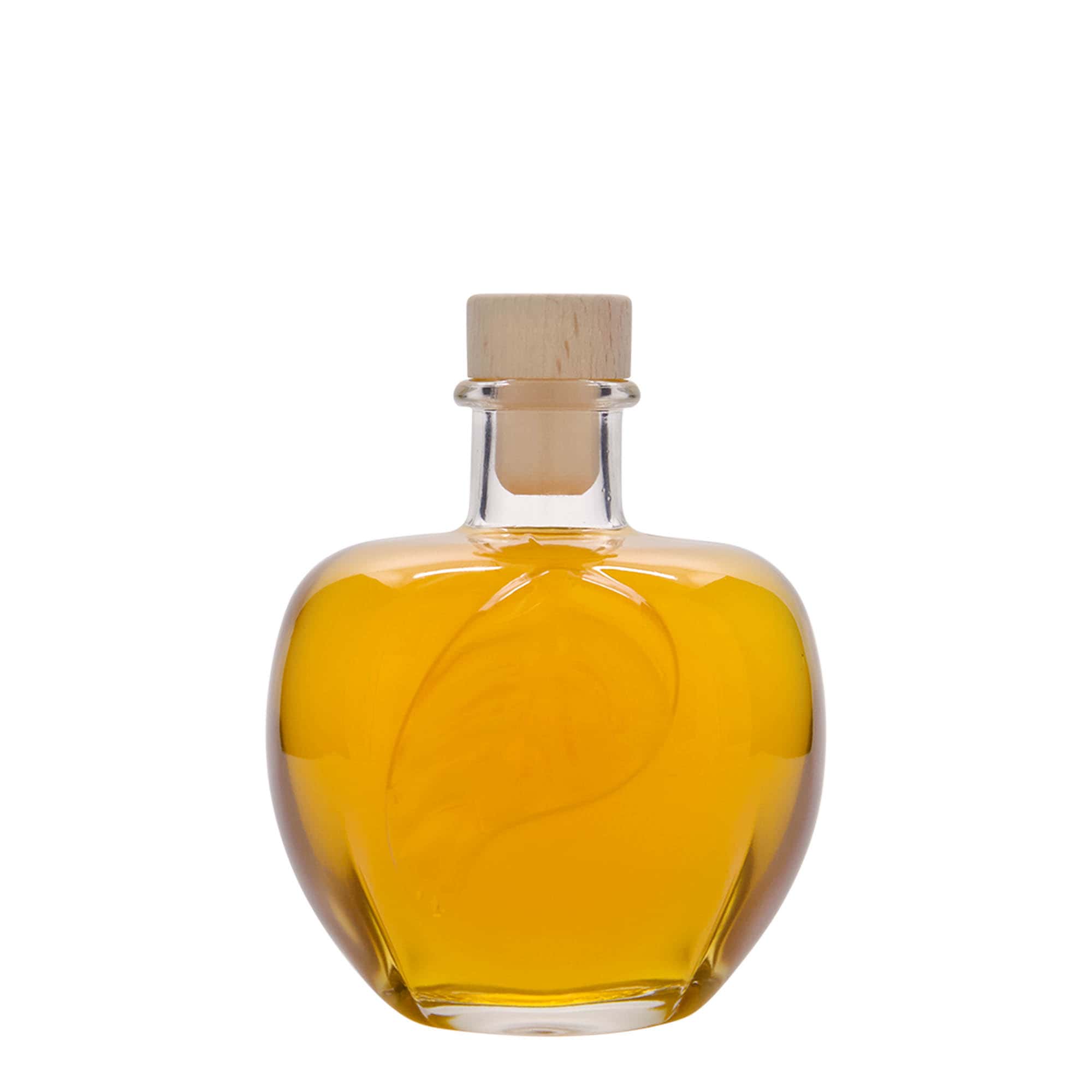 350 ml-es üvegpalack ’Apfel', szájnyílás: parafadugó
