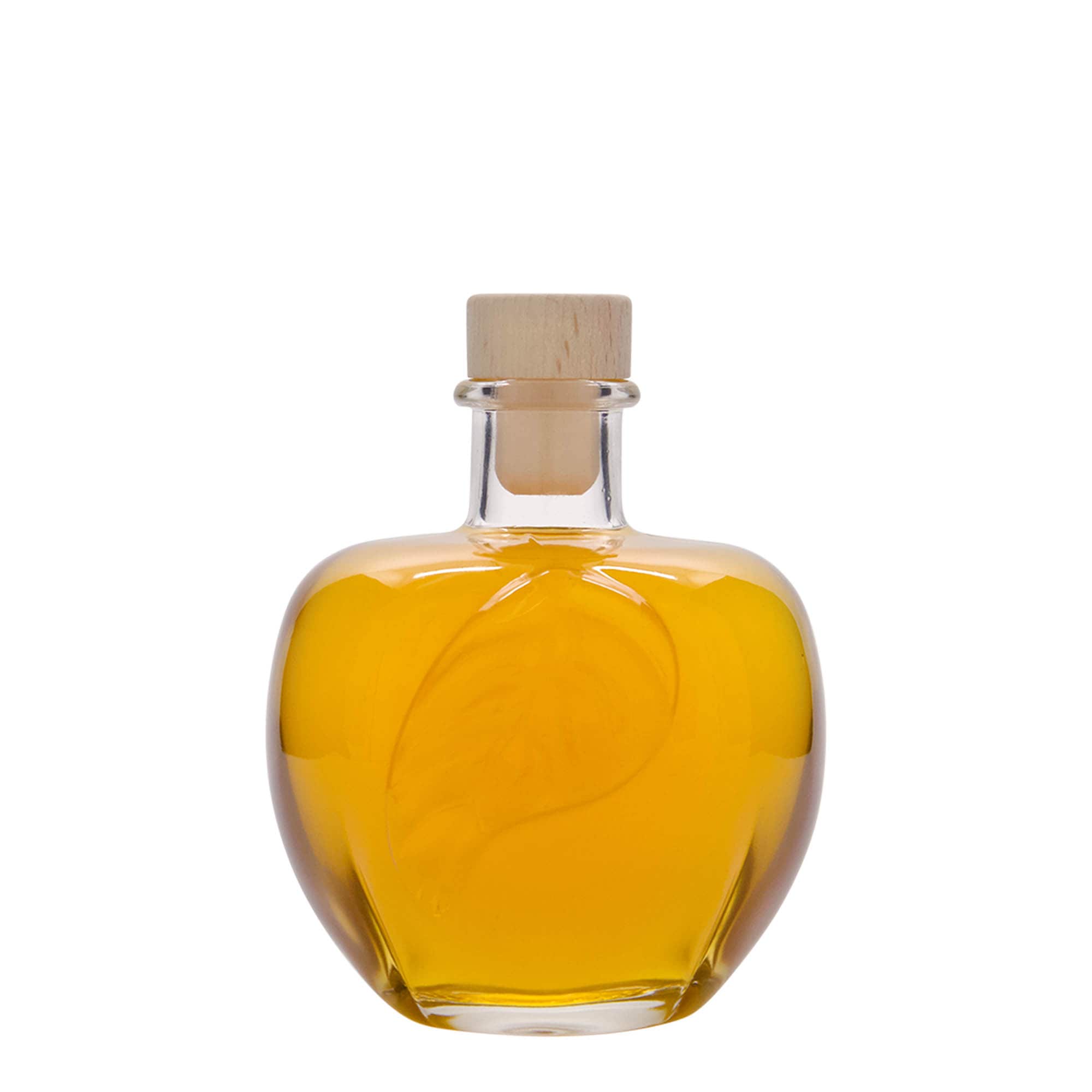 350 ml üvegpalack 'Alma', nyak: parafa