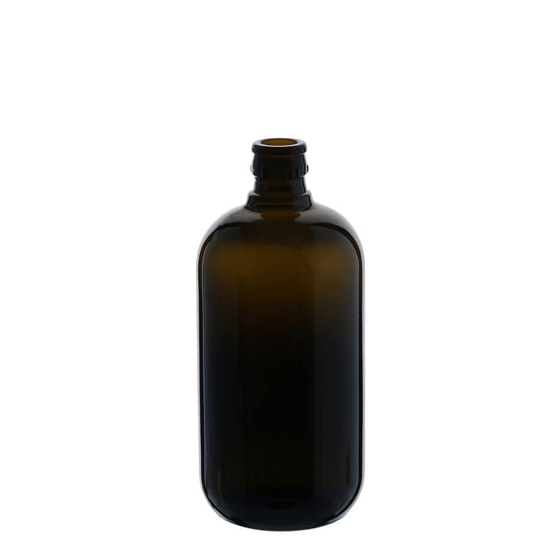 750 ml-es ecetes/olajos palack 'Biolio', üveg, antikzöld, szájnyílás: DOP 750 ml-es ecetes/olajos palack 'Biolio', üveg, antikzöld, szájnyílás: DOP