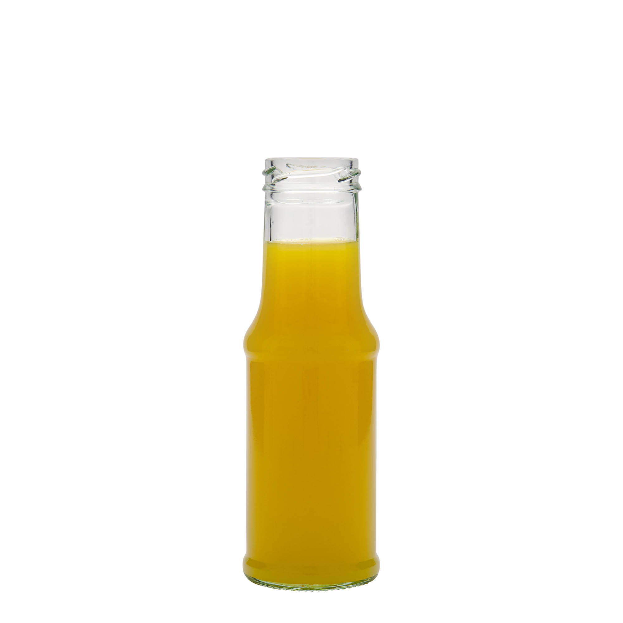 200 ml szószosüveg, üveg, nyílás: csavaros zárófedél (TO 43) 200 ml szószosüveg, üveg, nyílás: csavaros zárófedél (TO 43)