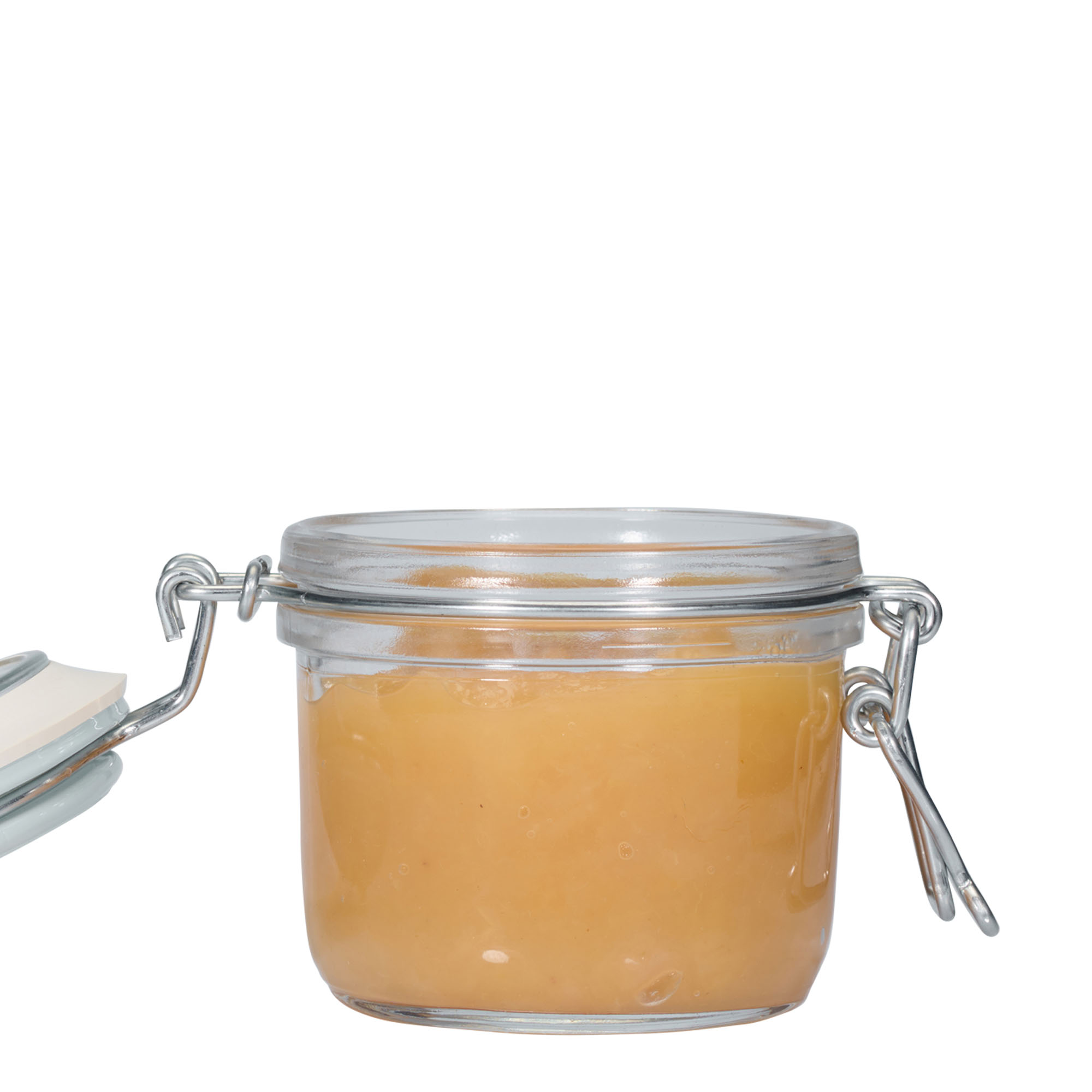 200 ml drótkapcsos üveg 'Fido', kék, nyílás: drótkapcsos zár