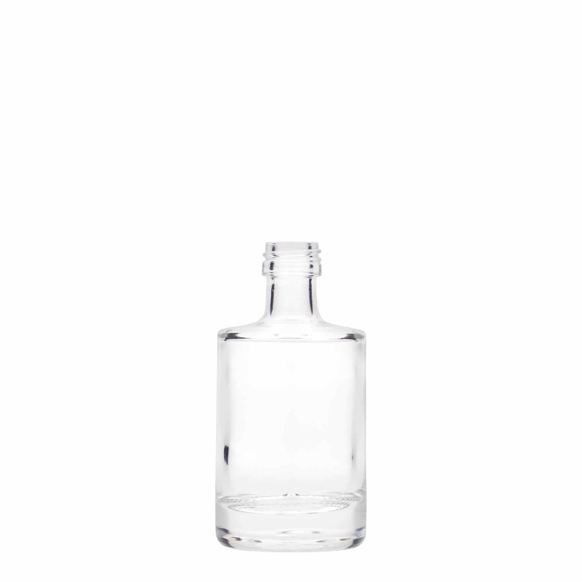 50 ml-es üvegpalack 'Aventura', szájnyílás: PP 18