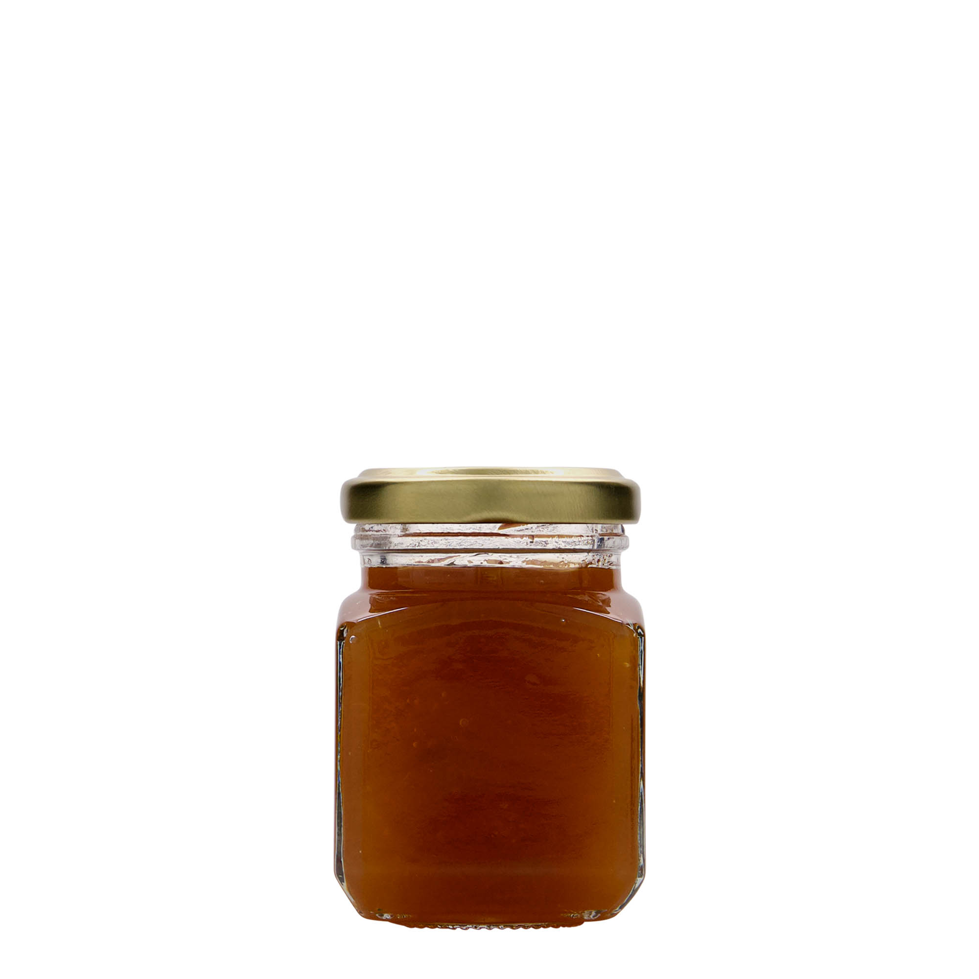 106 ml négyzet alakú üveg, nyílás: Twist-Off (TO 48)