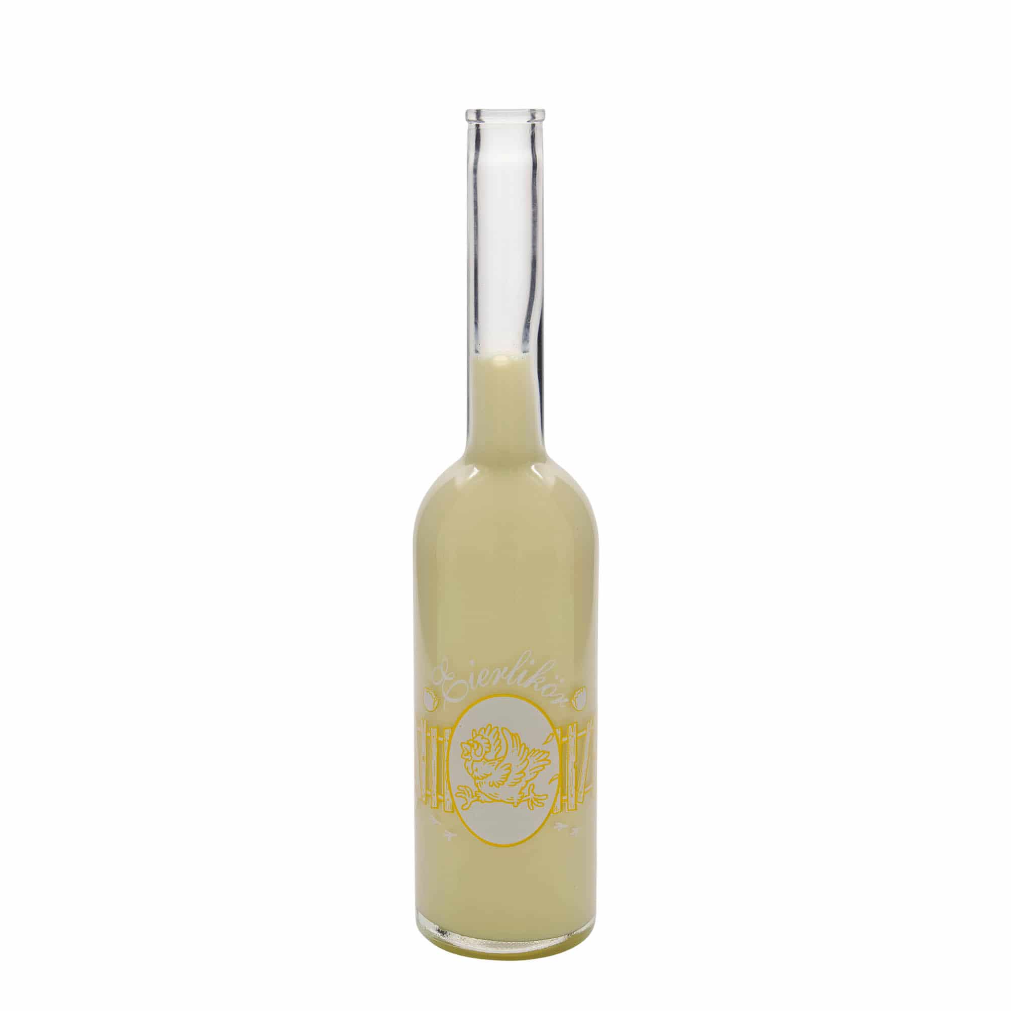 500 ml üvegpalack 'Opera', motívum: tojáslikőr, nyílás: parafa