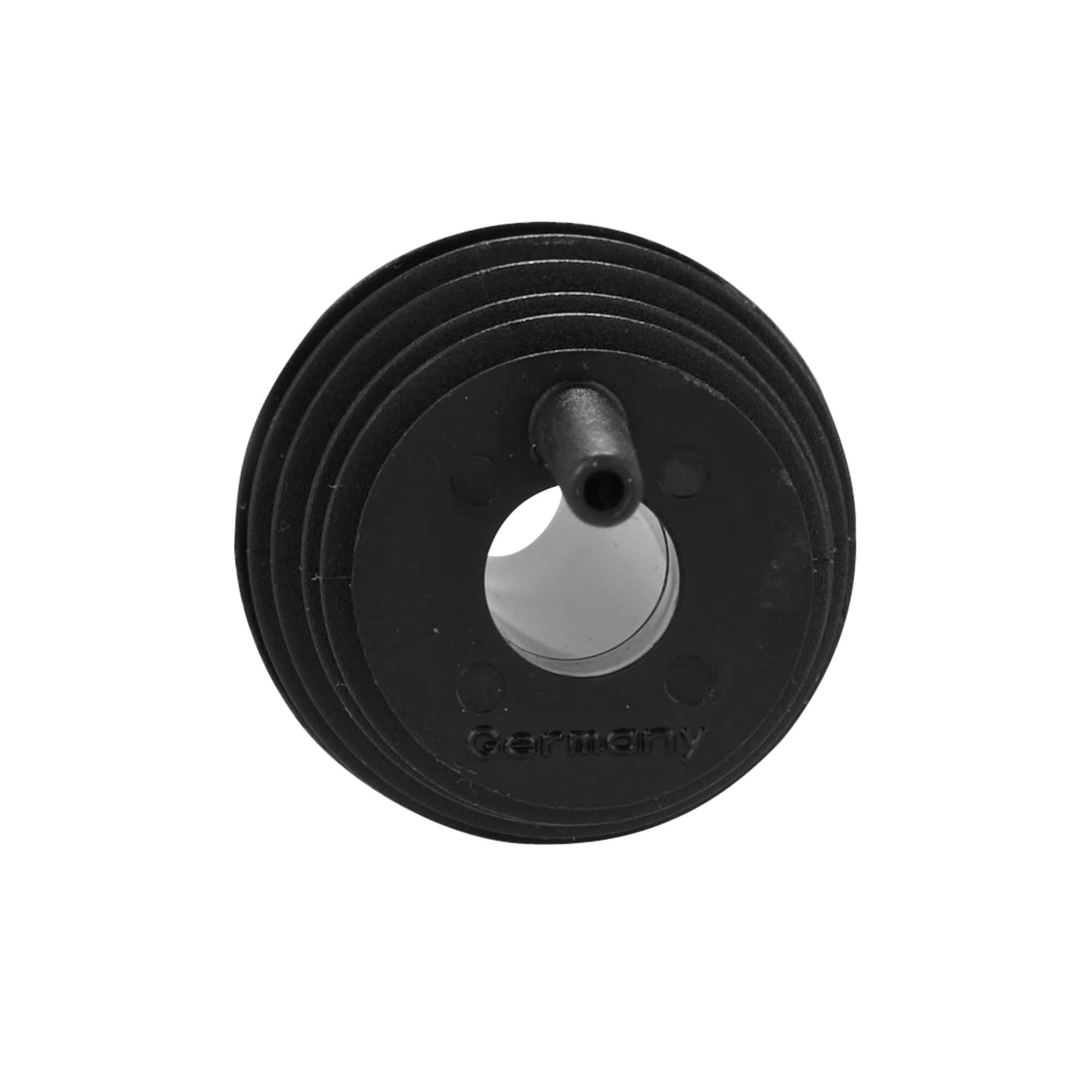 Inox kiöntő kupakkal, nemesacél, ezüst