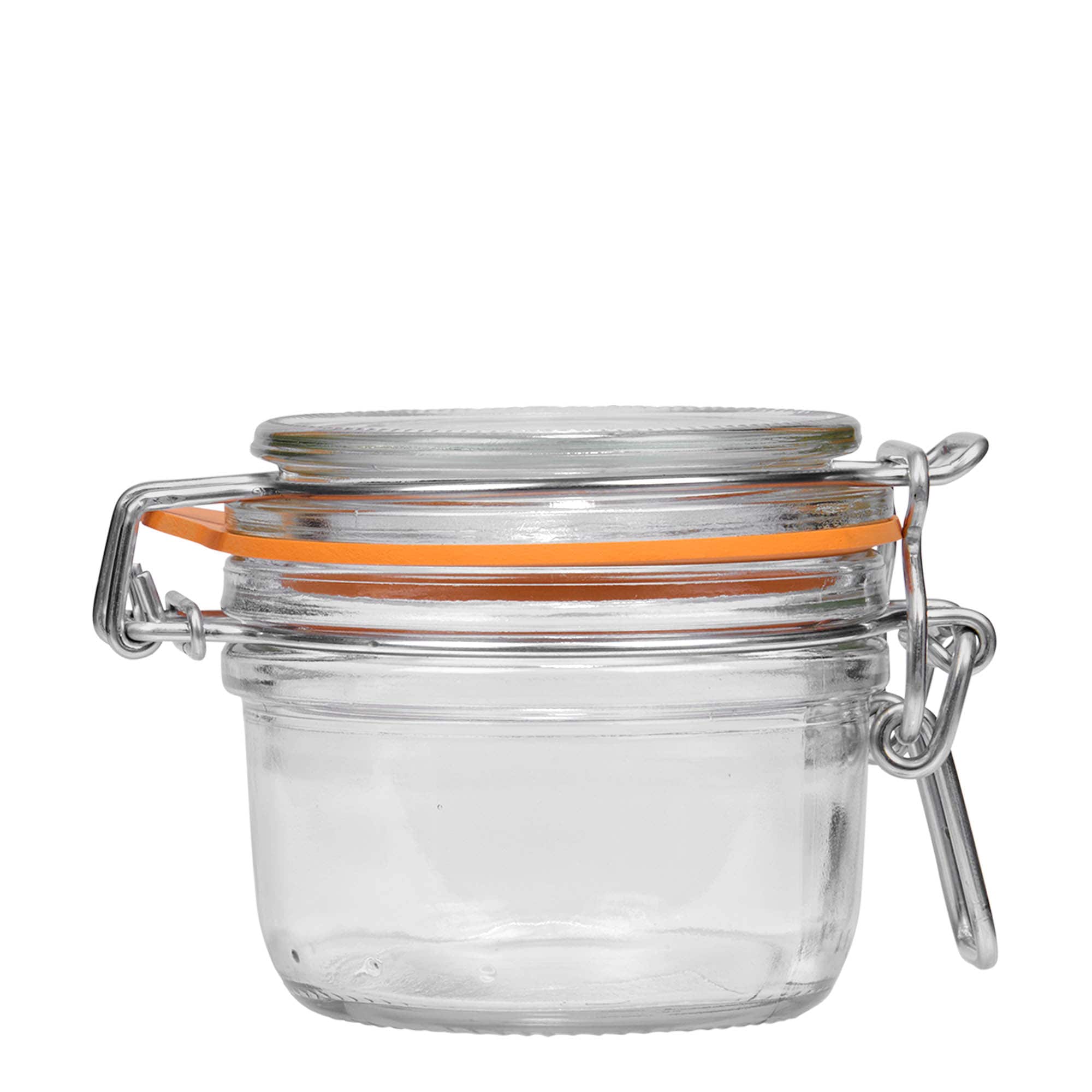 125 ml drótkapcsos üveg 'Le Parfait Super Terrine', nyílás: drótkapcsos zár