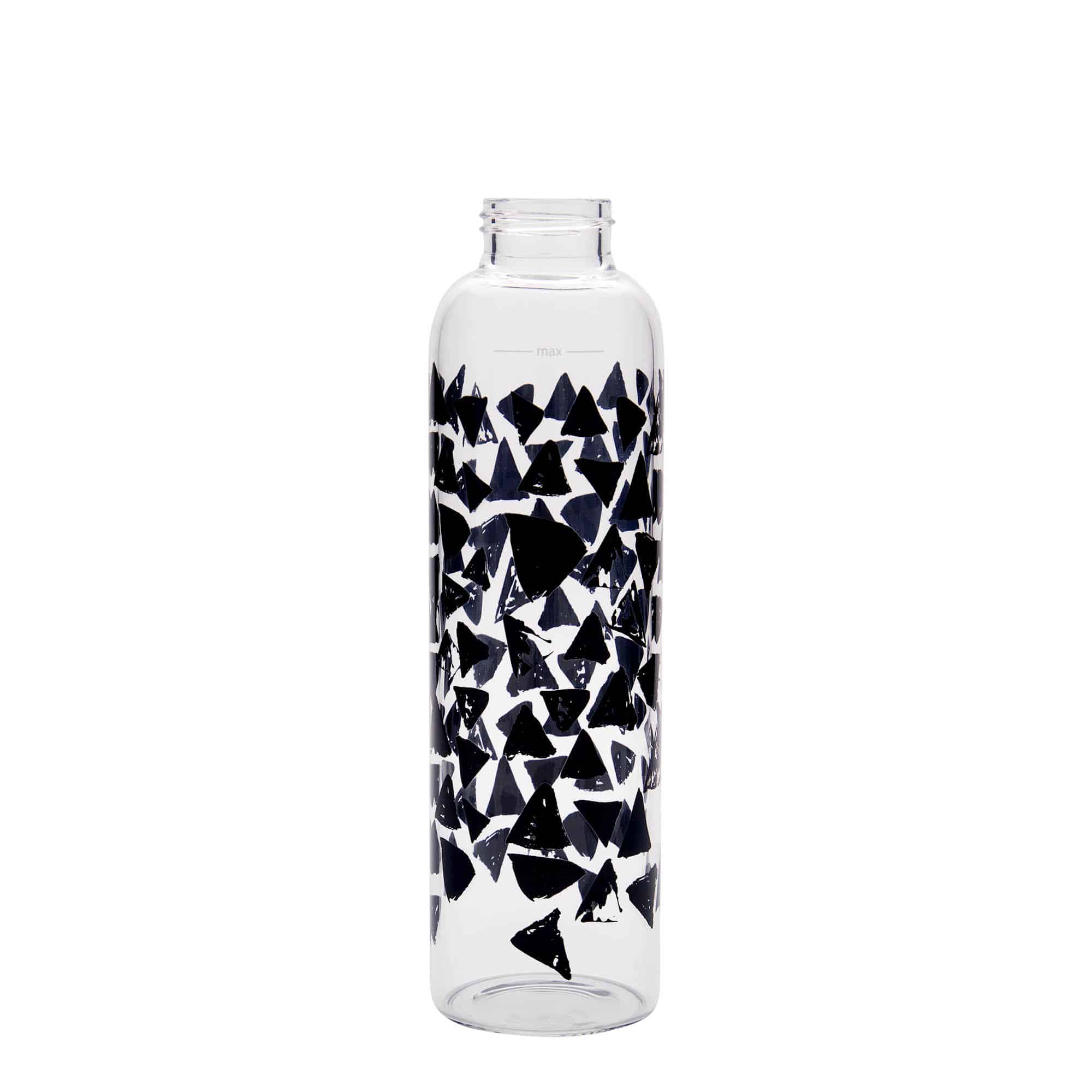 500 ml-es ivópalack, 'Perseus', motívum: Fekete háromszögek, szájnyílás: csavaros kupak 500 ml-es ivópalack, 'Perseus', motívum: Fekete háromszögek, szájnyílás: csavaros kupak