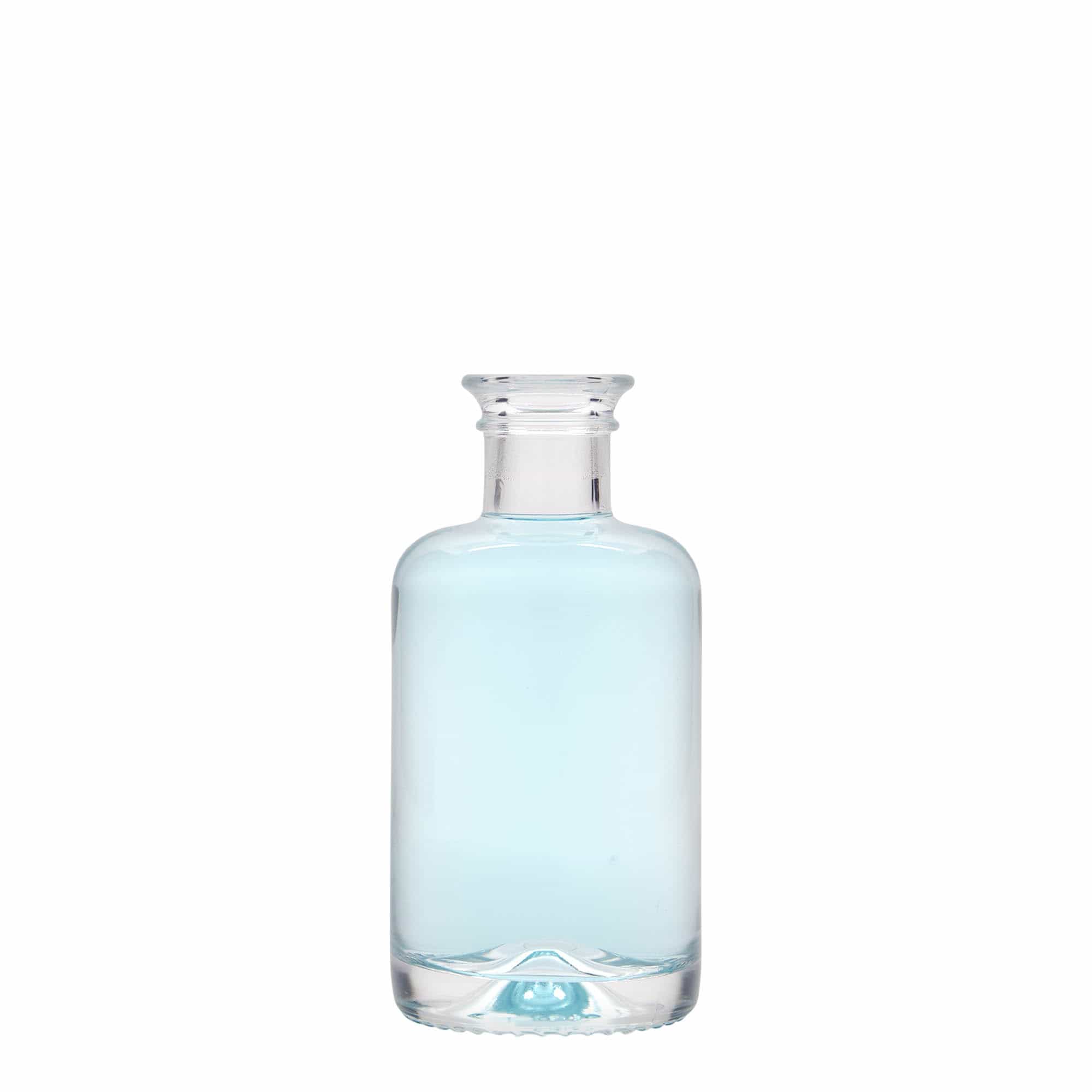 100 ml-es patikai üvegpalack, szájnyílás: parafadugó