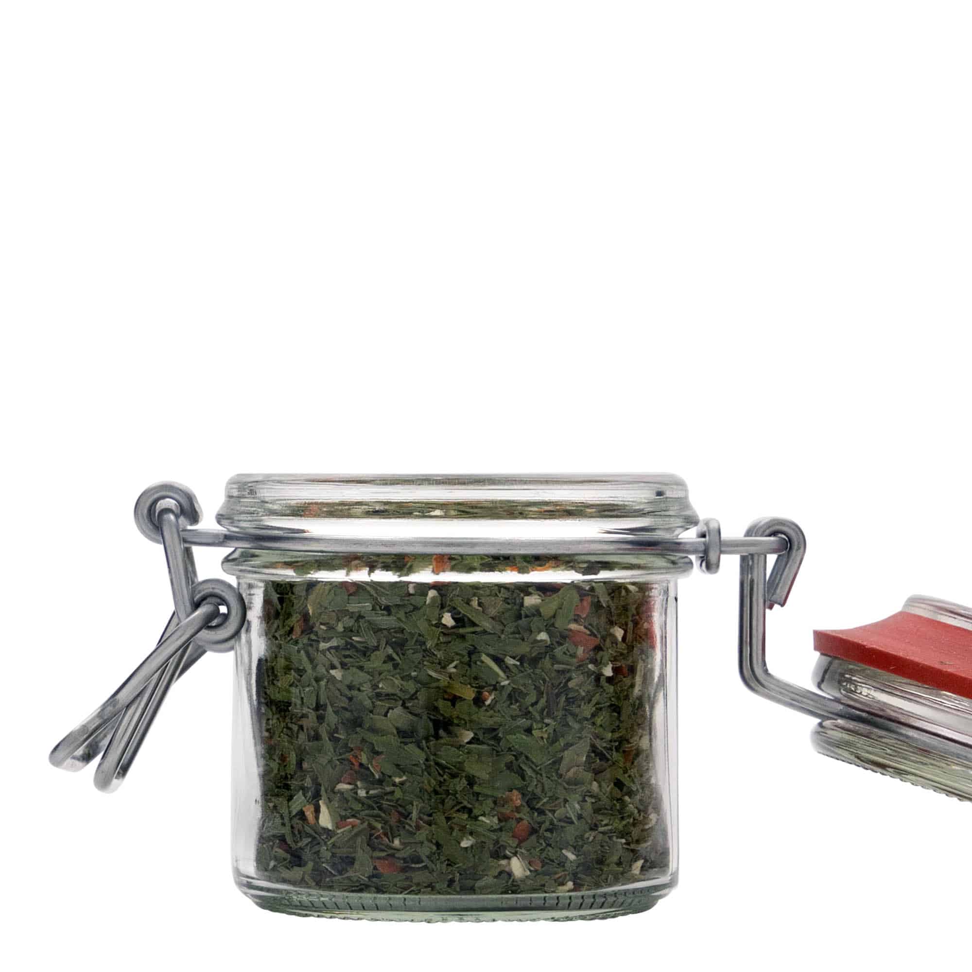 125 ml-es fémcsatos üveg, szájnyílás: fémcsatos zár