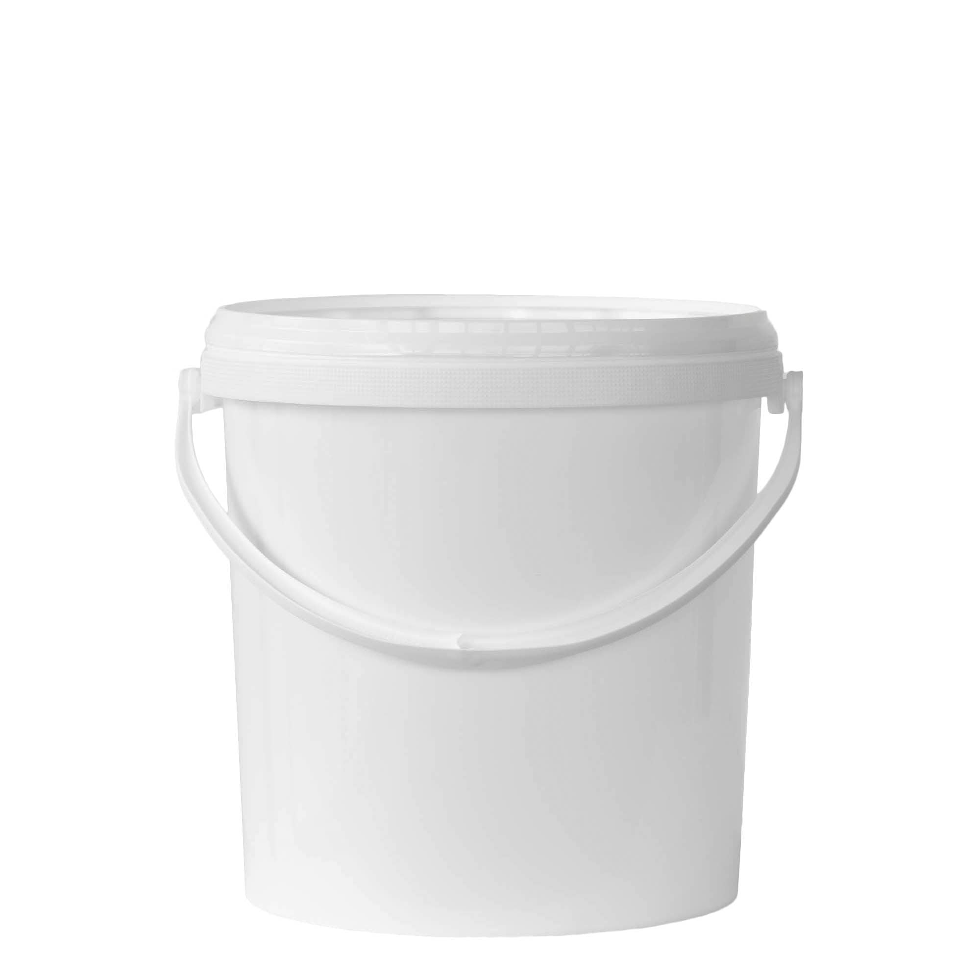 10 l vödör, PP-műanyag, fehér