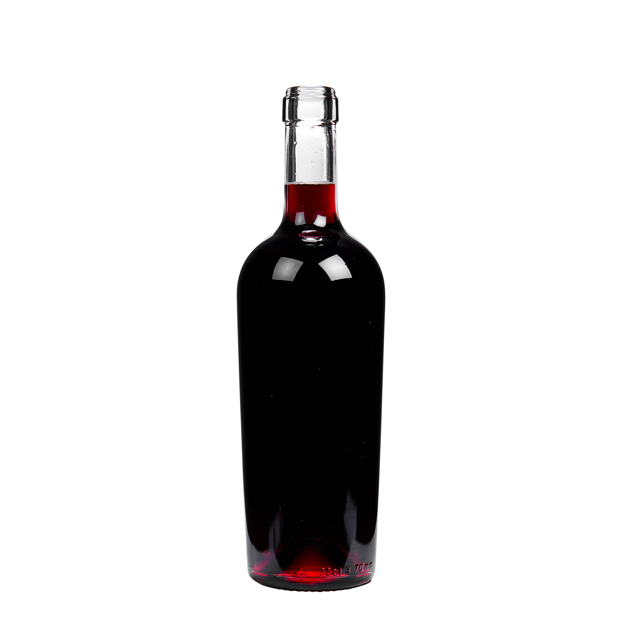 750 ml borosüveg 'Imperiale', nyak: parafa