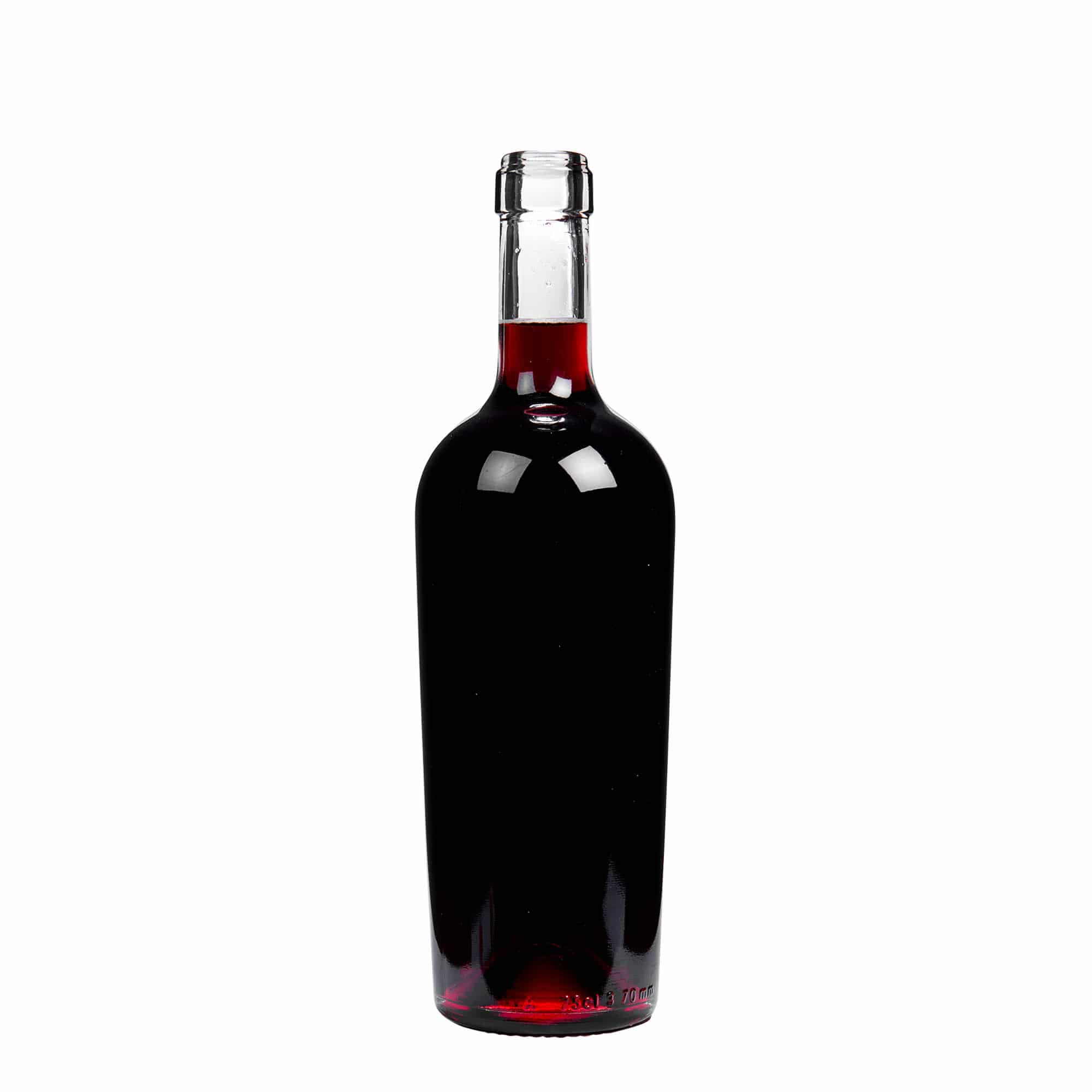 750 ml borosüveg 'Imperiale', nyak: parafa